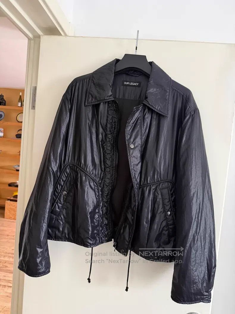 Our Legacy Our Legacy Black Heavy Jacket Size US L / EU 52-54 / 3 - 7 Thumbnail