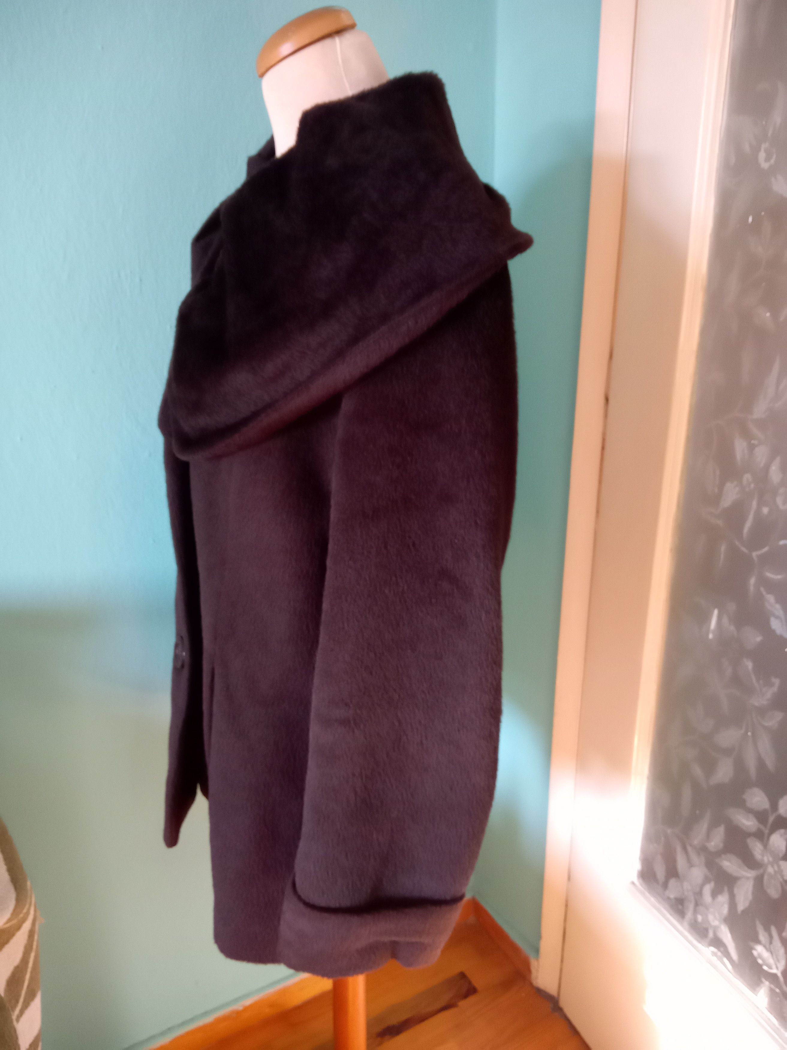 Other Vintage Womens Llama Alpaca MOLLY Coat Size L / US 10 / IT 46 - 4 Thumbnail