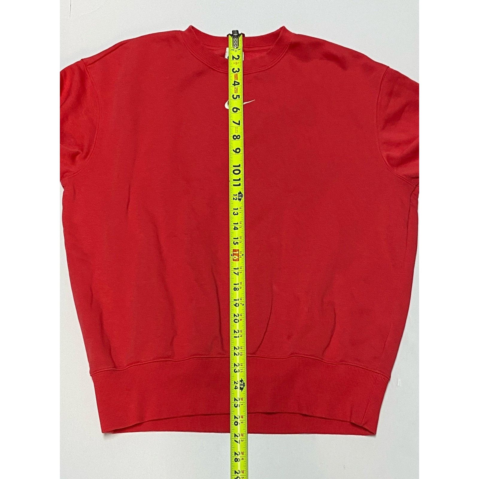 Nike Vintage 90s Y2K Nike Hot Pink Sweatshirt Swoosh Mens Size XS Size US XS / EU 42 / 0 - 5 Thumbnail