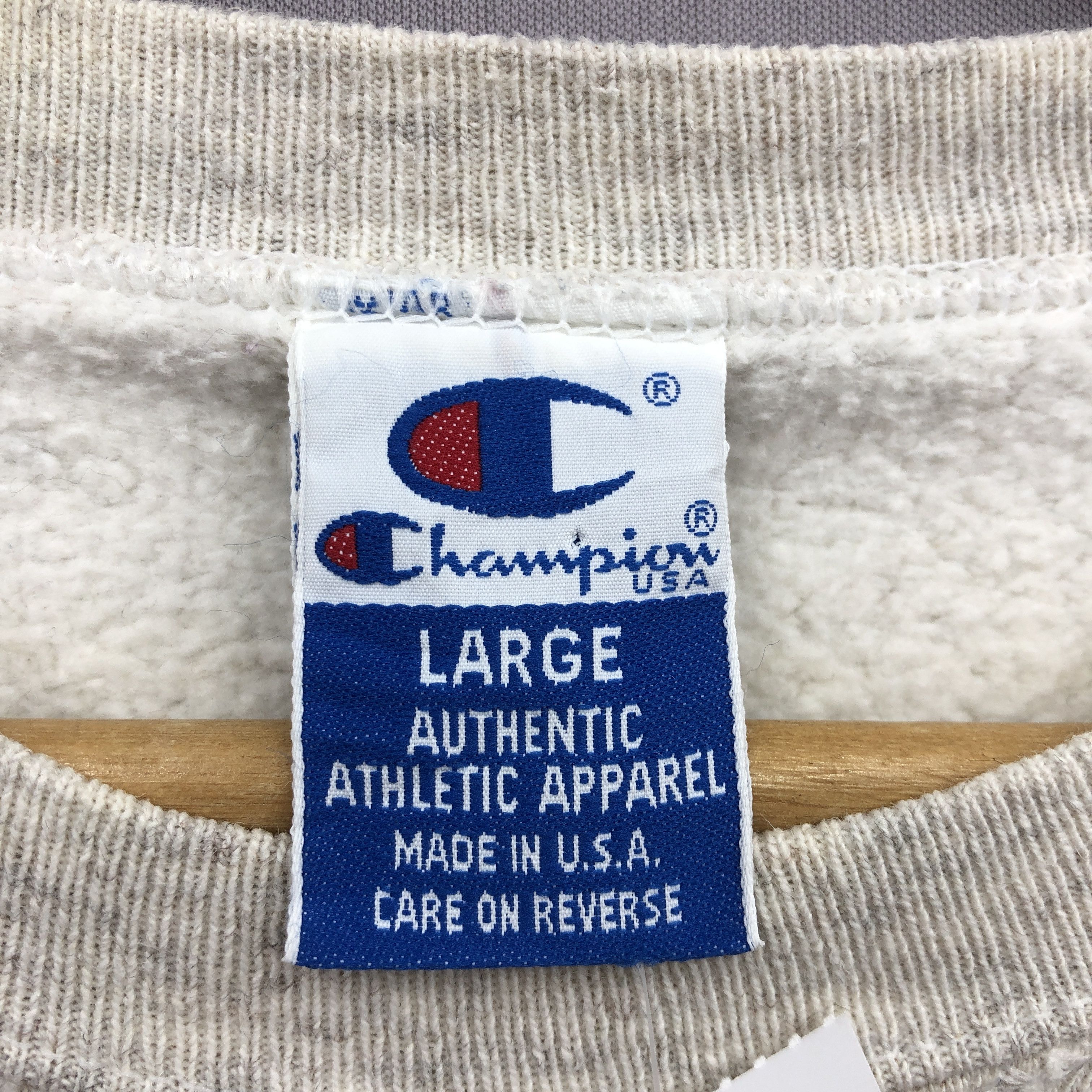 Champion × Vintage Vintage 90s Champion Sweater Reverse Weave Sweatshirt Size US L / EU 52-54 / 3 - 6 Thumbnail