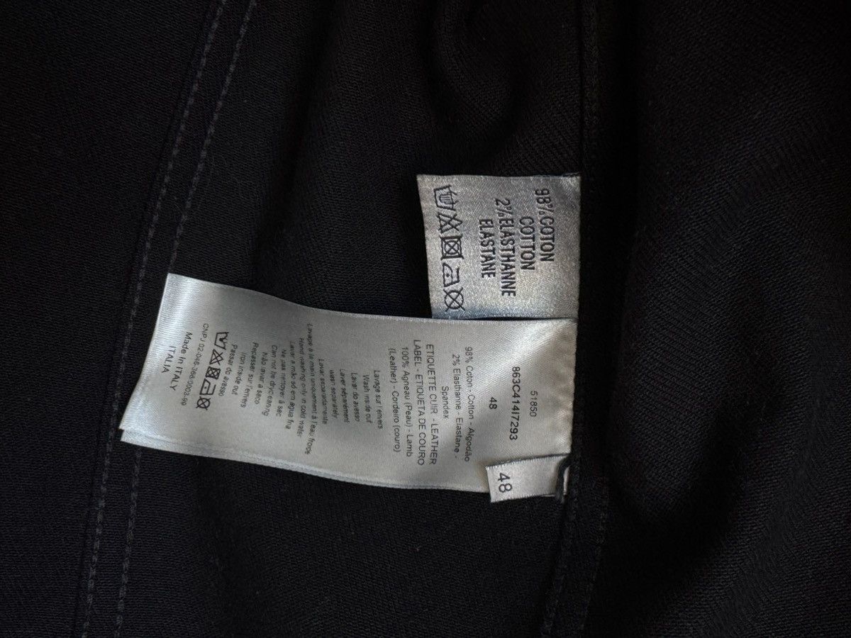 Dior Christian Dior Mens Black Denim Trucker Jacket Size US M / EU 48-50 / 2 - 7 Thumbnail