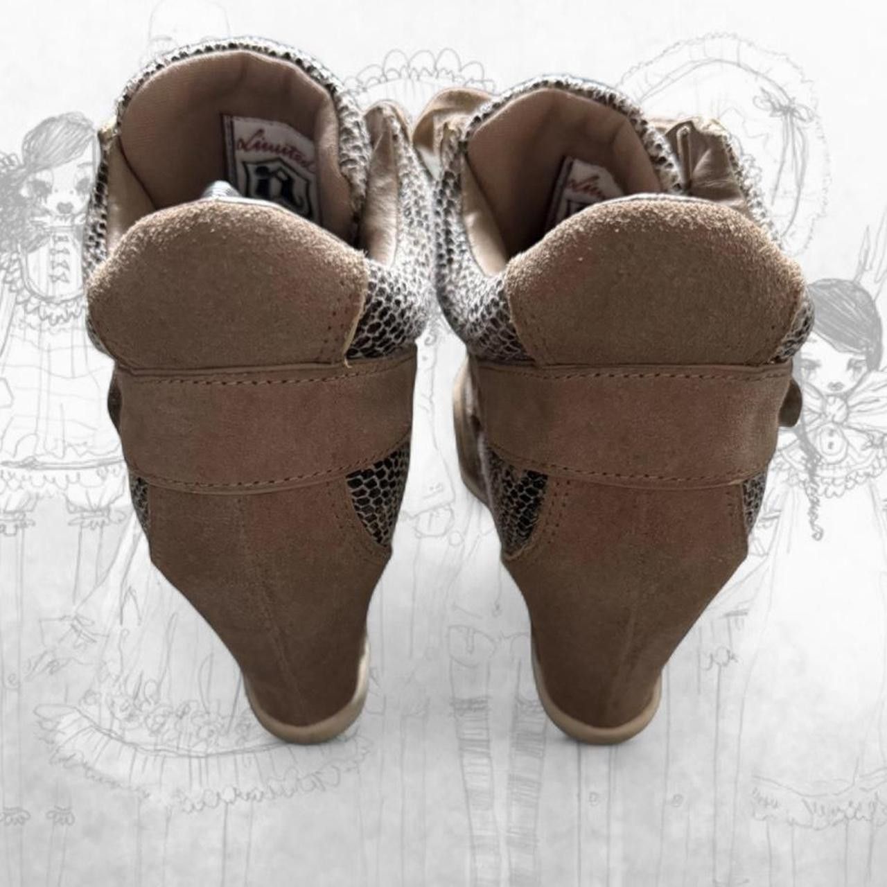 ASH vintage ASH snake skin wedge sneakers Size US 11 / IT 41 - 4 Thumbnail