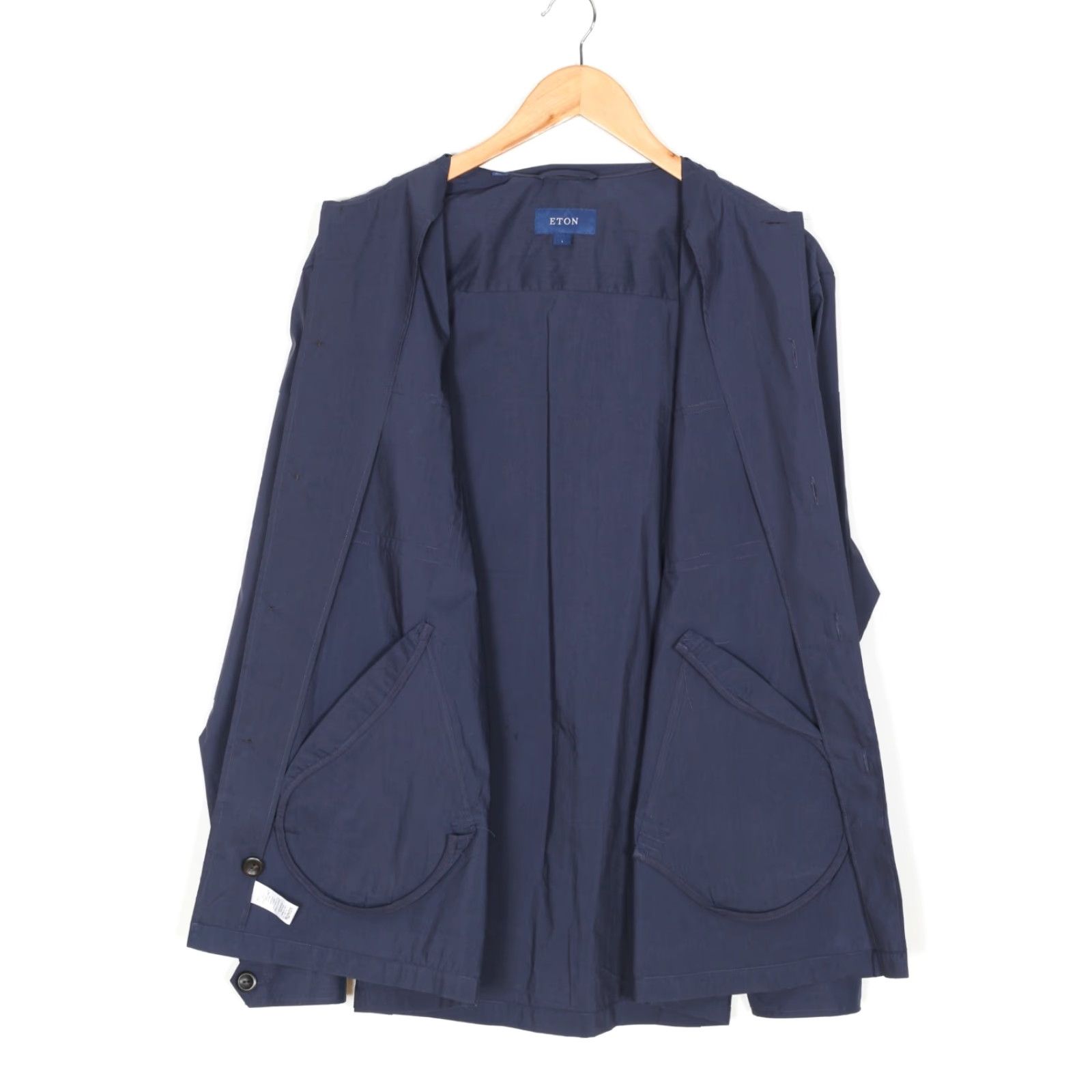 Eton ETON Super Lightweight Field Shirt Jacket Men L Blue MJ5943 Size US L / EU 52-54 / 3 - 3 Thumbnail