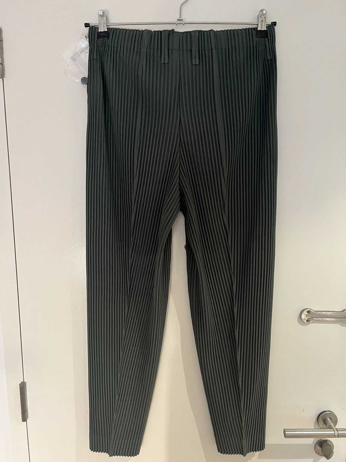 Pleats Please Issey Miyake HOMME PLISSÉ ISSEY MIYAKE Trousers Green Size 2 Medium Size US 32 / EU 48 - 6 Thumbnail