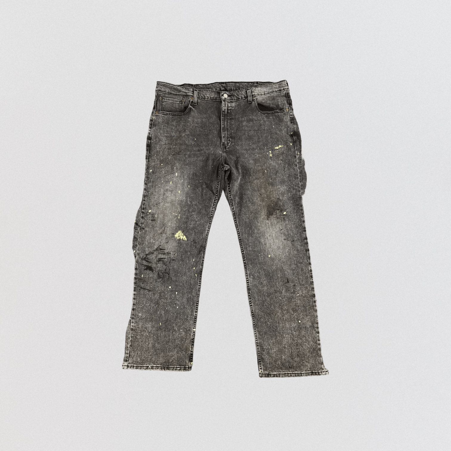 image of Levis 569 Faded Black Jeans-Jm1712, Men's (Size 41)