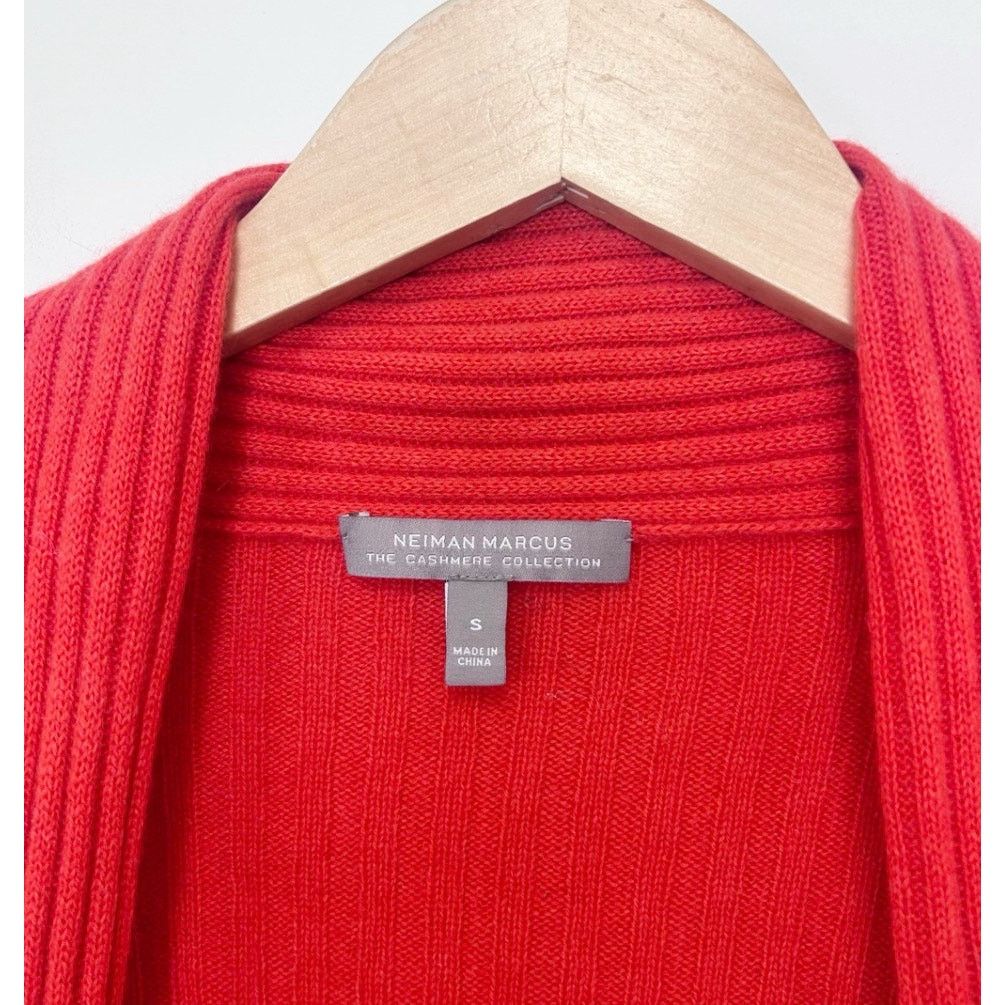 Other Neiman Marcus 100% Cashmere Open Front Cardigan Sz S Size S / US 4 / IT 40 - 2 Thumbnail