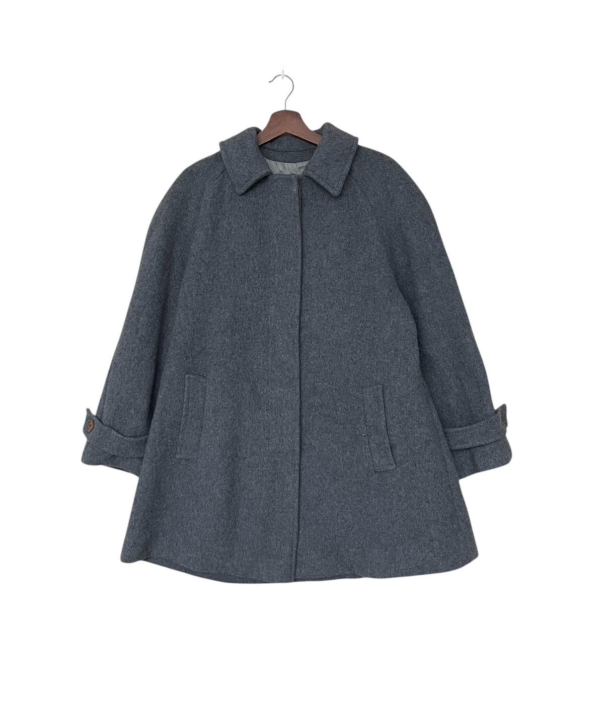 Pendleton × Vintage Vintage Brand Pendleton Wool Trench Coat 1980s Size L / US 10 / IT 46 - 1 Thumbnail