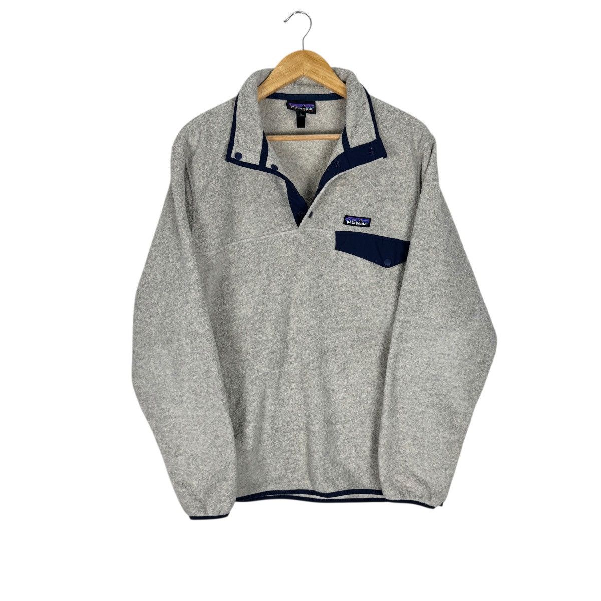 Patagonia 🌟PATAGONIA SYNCHILLA SNAP BUTTON FLEECE JACKET Size US L / EU 52-54 / 3 - 1 Thumbnail