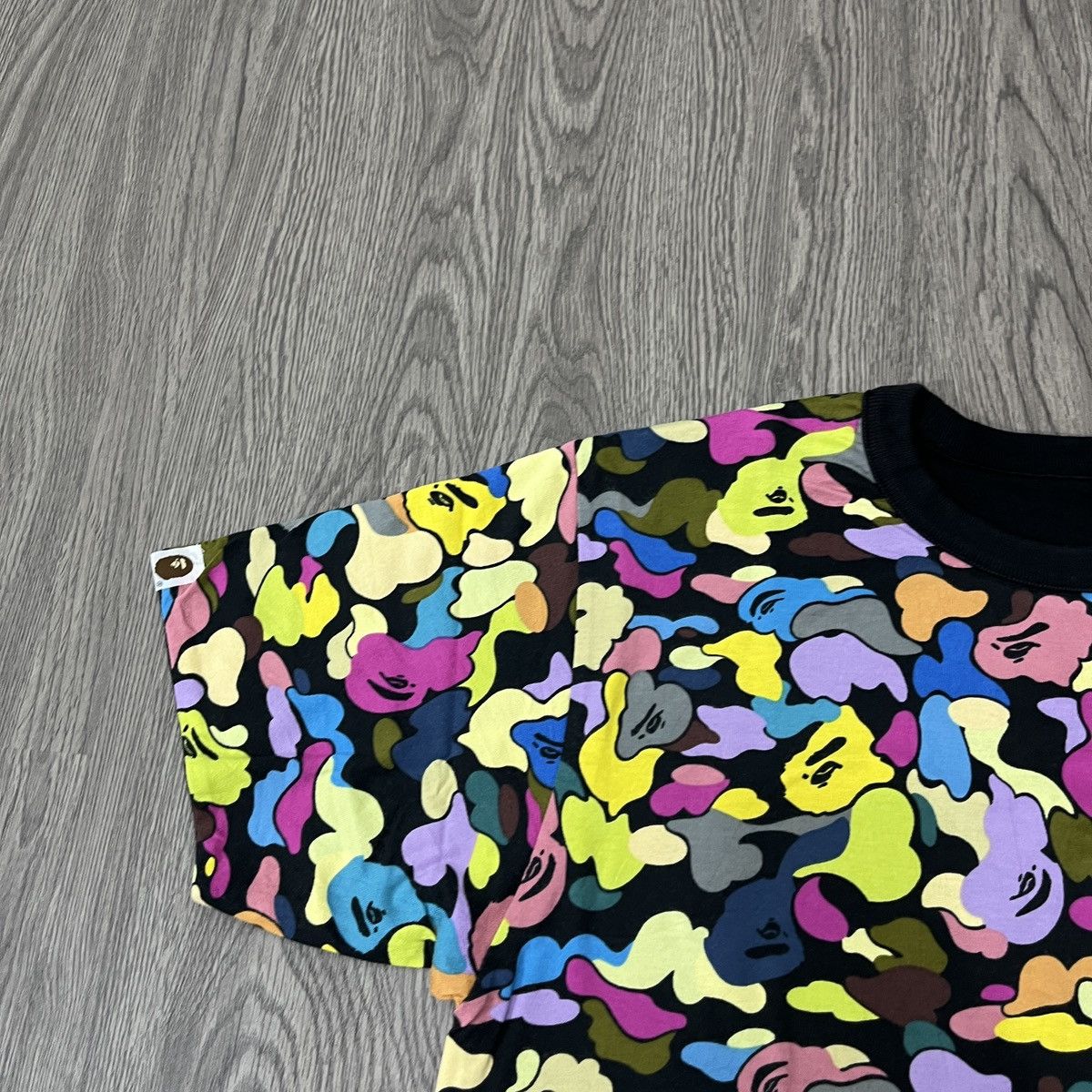 Bape Rare A Bathing Ape OG Multi Color Camo Reversible T-shirt Size US M / EU 48-50 / 2 - 6 Thumbnail