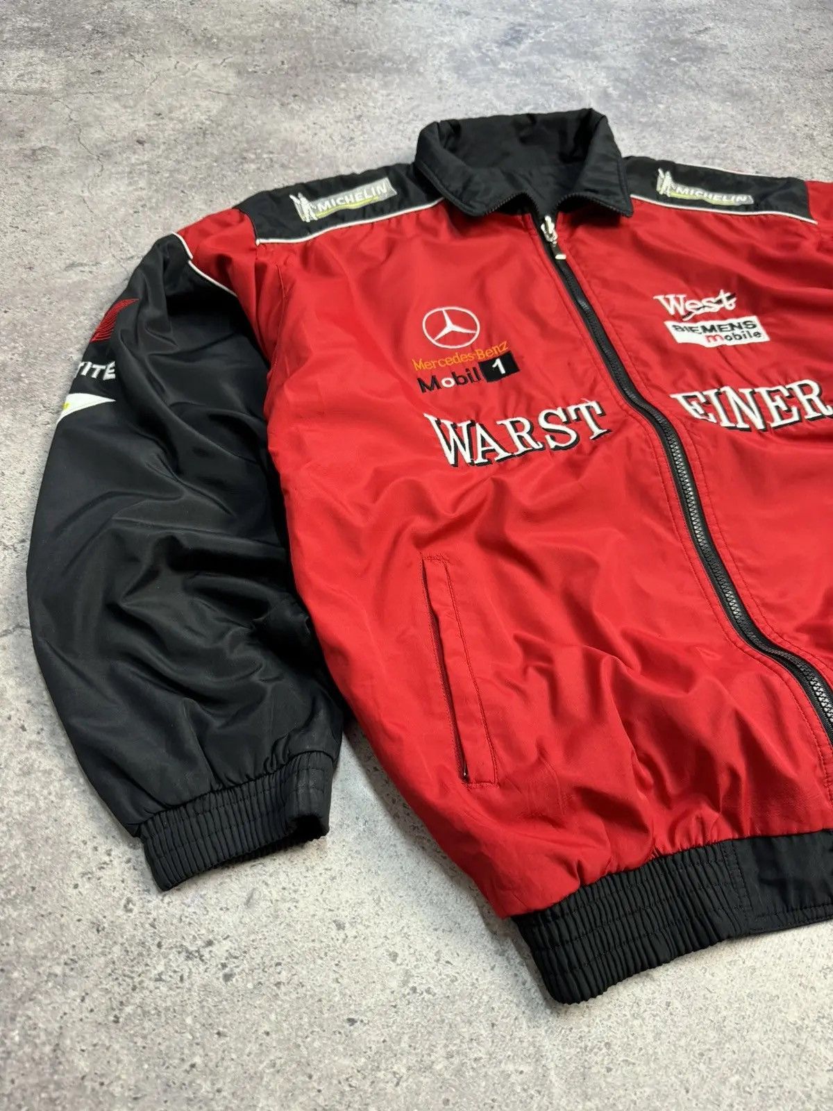 Mercedes-Benz Vintage Mercedes-Benz West Wars Reiner F1 Racing Jacket Size US XL / EU 56 / 4 - 6 Thumbnail