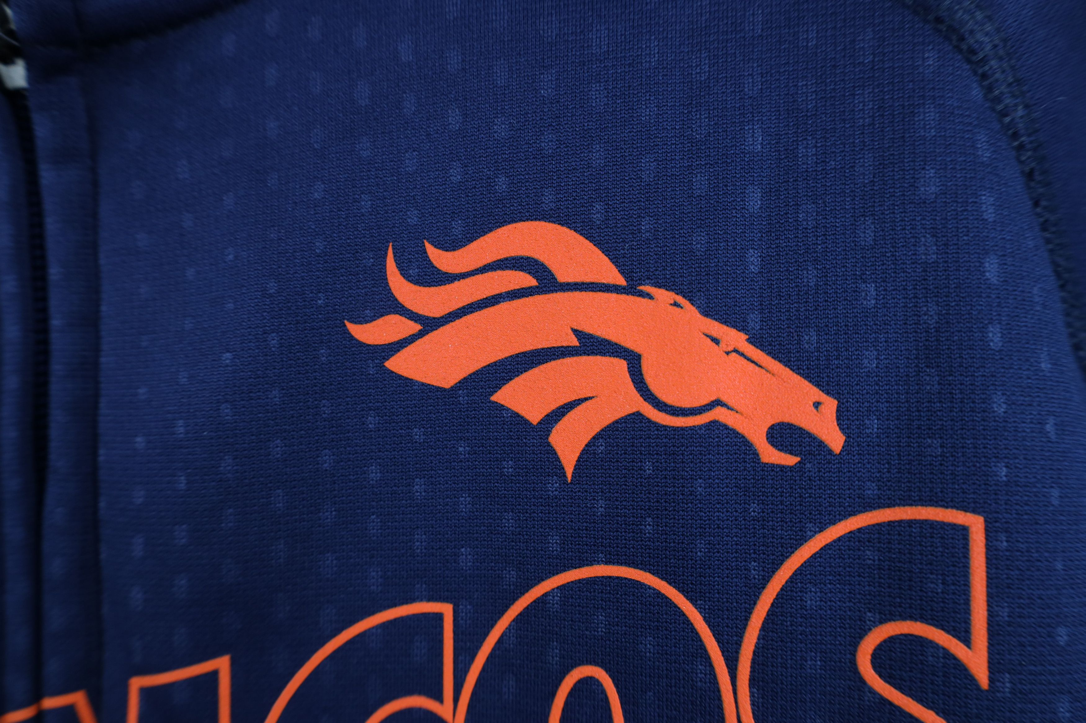 Nike Nike NFL Denver Broncos Football Full Zip Hoodie Sweatshirt Size US L / EU 52-54 / 3 - 6 Thumbnail