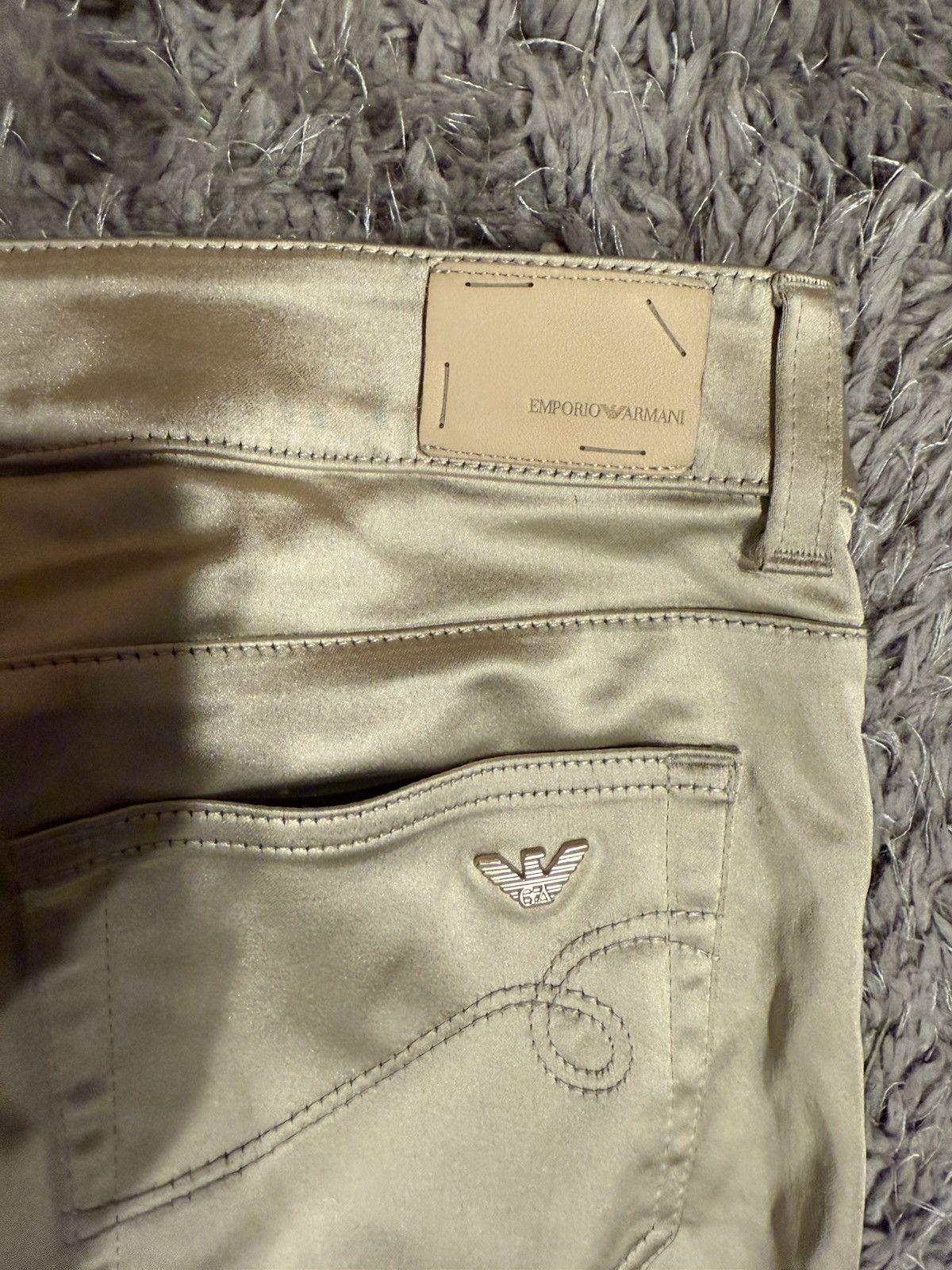 Emporio Armani Gold Emporio Armani Skinny Pants Size 26" / US 2 / IT 38 - 4 Thumbnail
