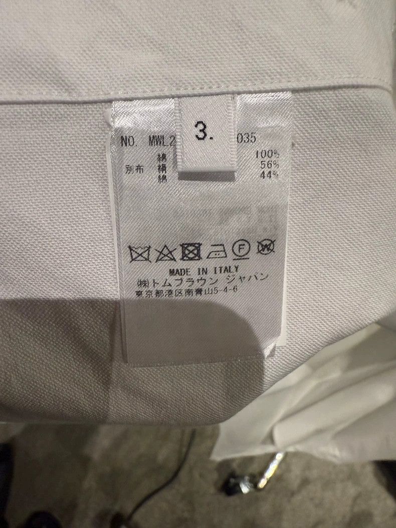 Thom Browne THOM BROWNE Rare 4-bar Shirt 2502-Nextarrow Size US S / EU 44-46 / 1 - 4 Thumbnail