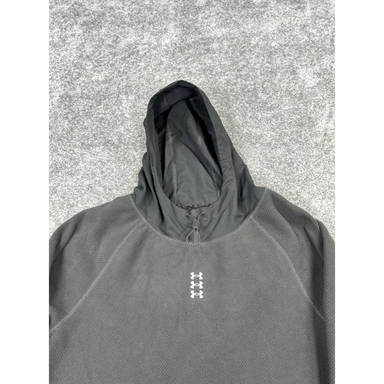 Under Armour Under Armour Hoodie Mens Medium Gray Pullover Size US M / EU 48-50 / 2 - 2 Thumbnail