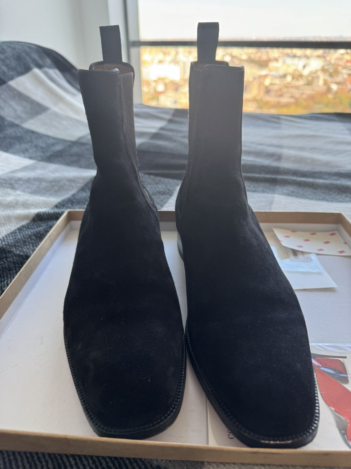 Christian Louboutin Christian Louboutin Chelsea black boots EU 42 Size US 9.5 / EU 42-43 - 15 Thumbnail