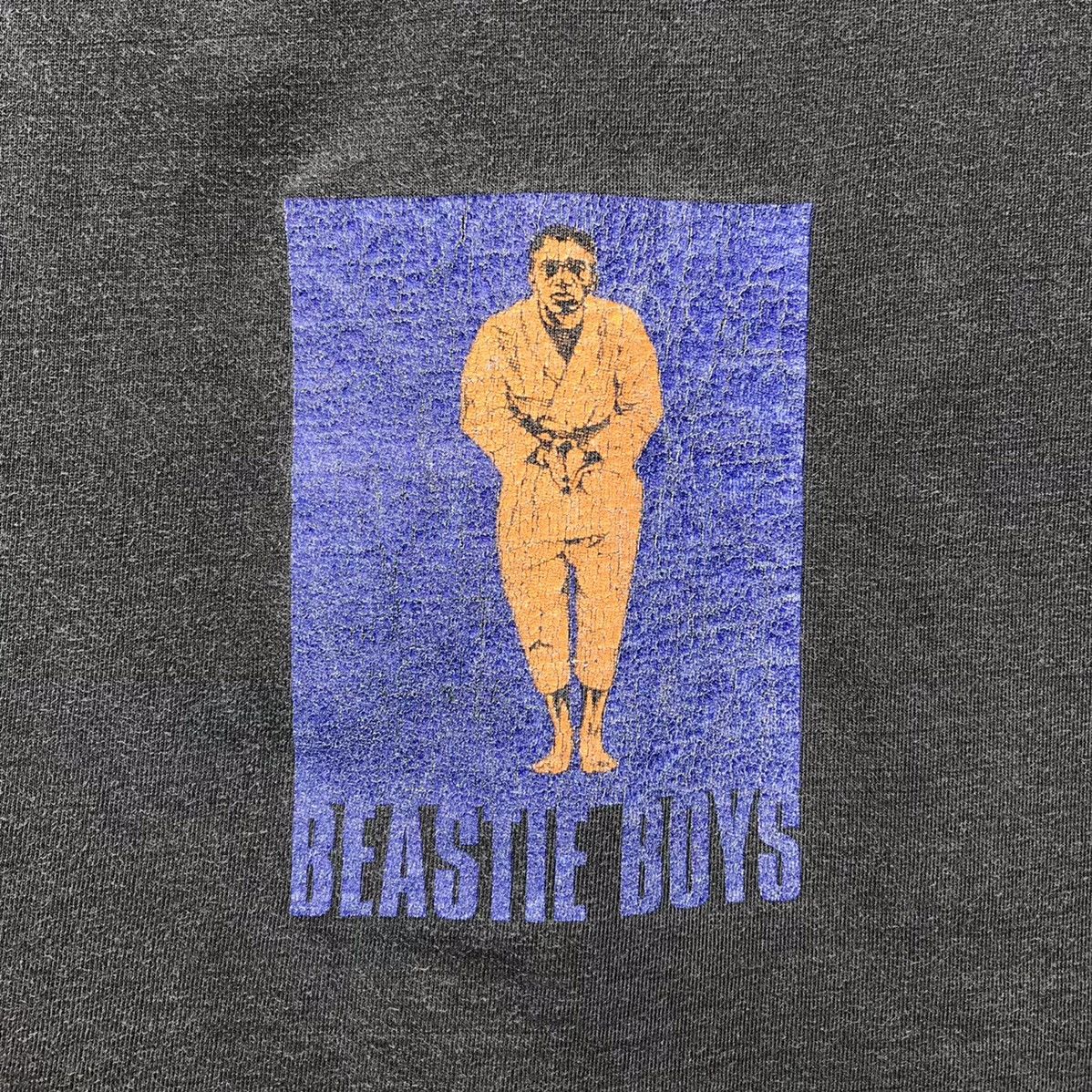 Band Tees 🔥Distressed🔥Vintage 1993 Beastie Boys Mics Of Fury Rap Tees Size US L / EU 52-54 / 3 - 20 Thumbnail
