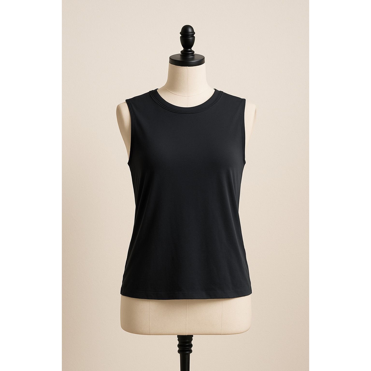 Athleta Athleta Dark Grey Draped Back Sleeveless Top Size S Size S / US 4 / IT 40 - 1 Thumbnail