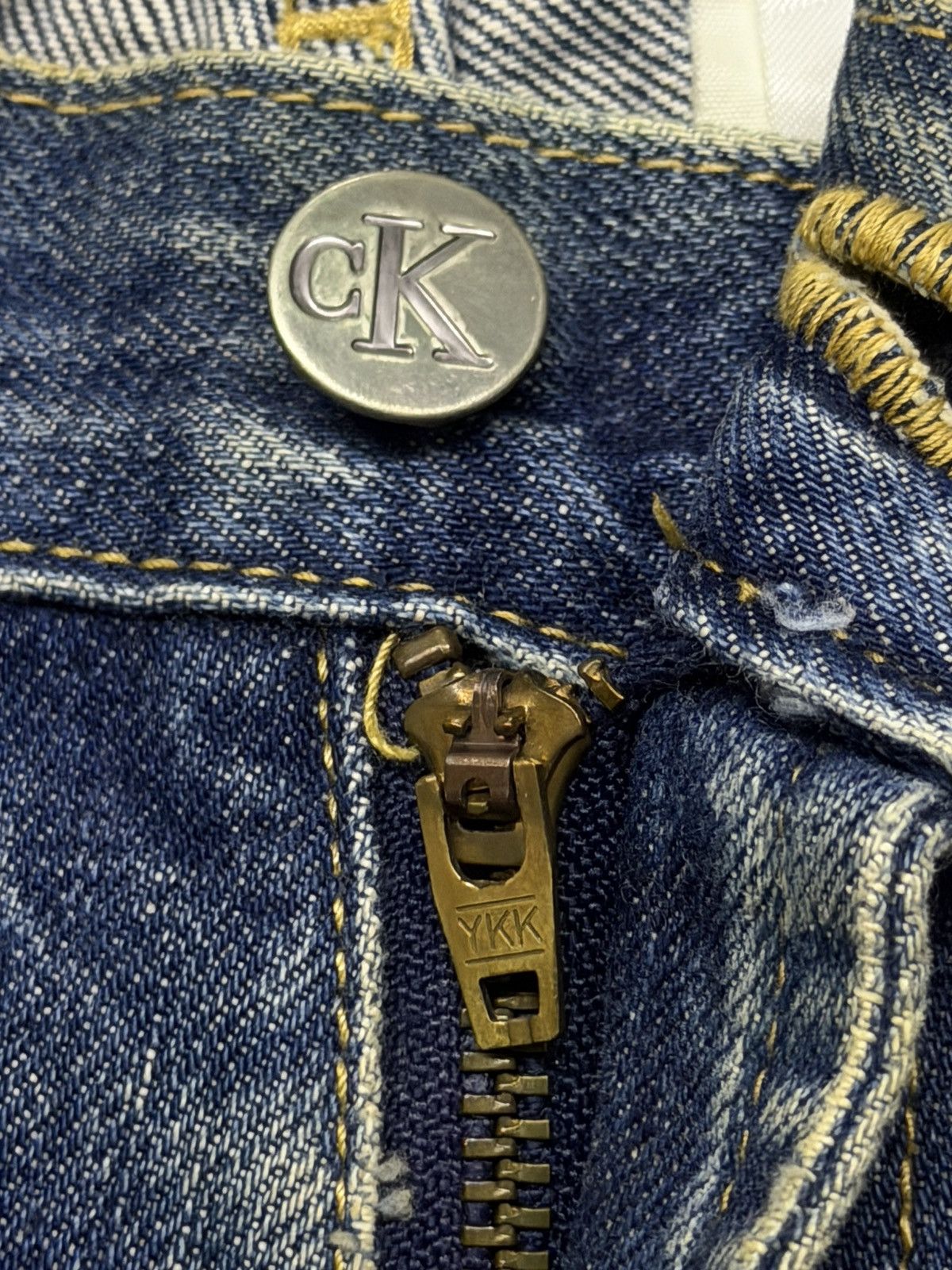 Calvin Klein Vintage Calvin Klein Jeans Japanese Denim | Straight Fit W29 Size US 29 - 11 Thumbnail