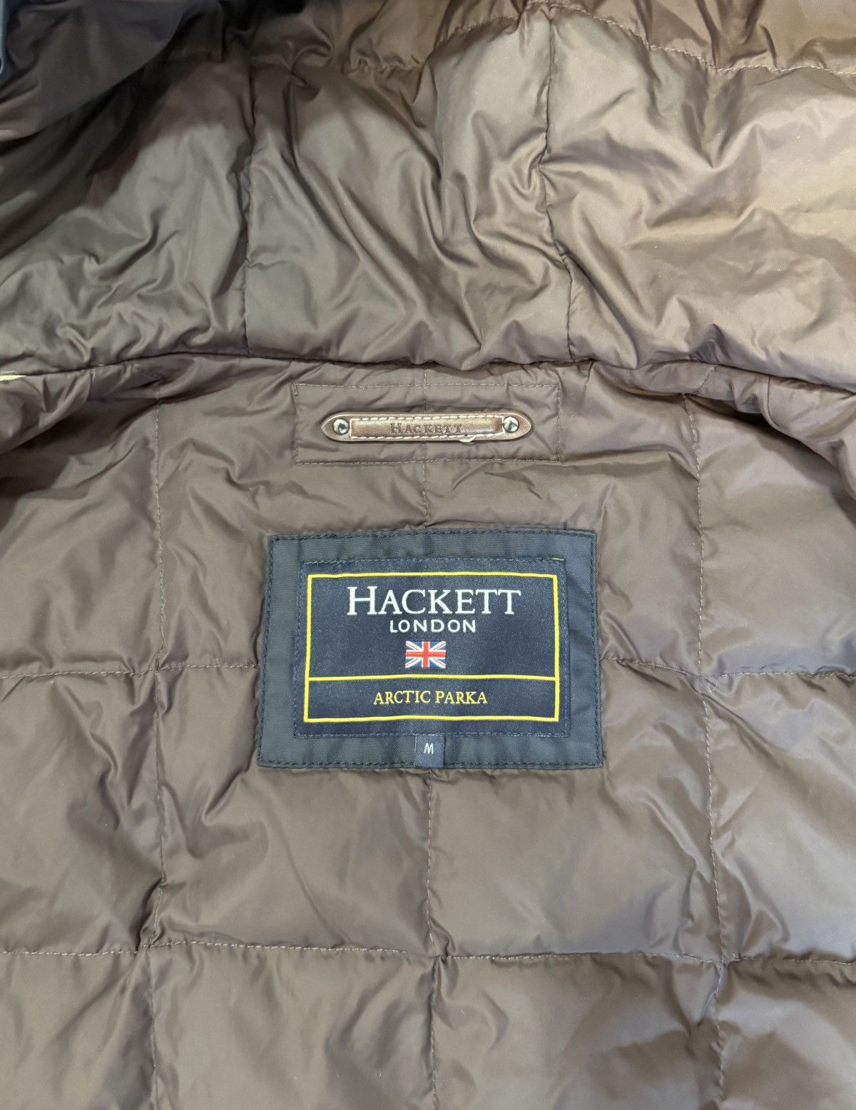 Hackett Hackett London Arctic Parka Men M Navy Down Jacket Hood Warm Size US M / EU 48-50 / 2 - 10 Thumbnail