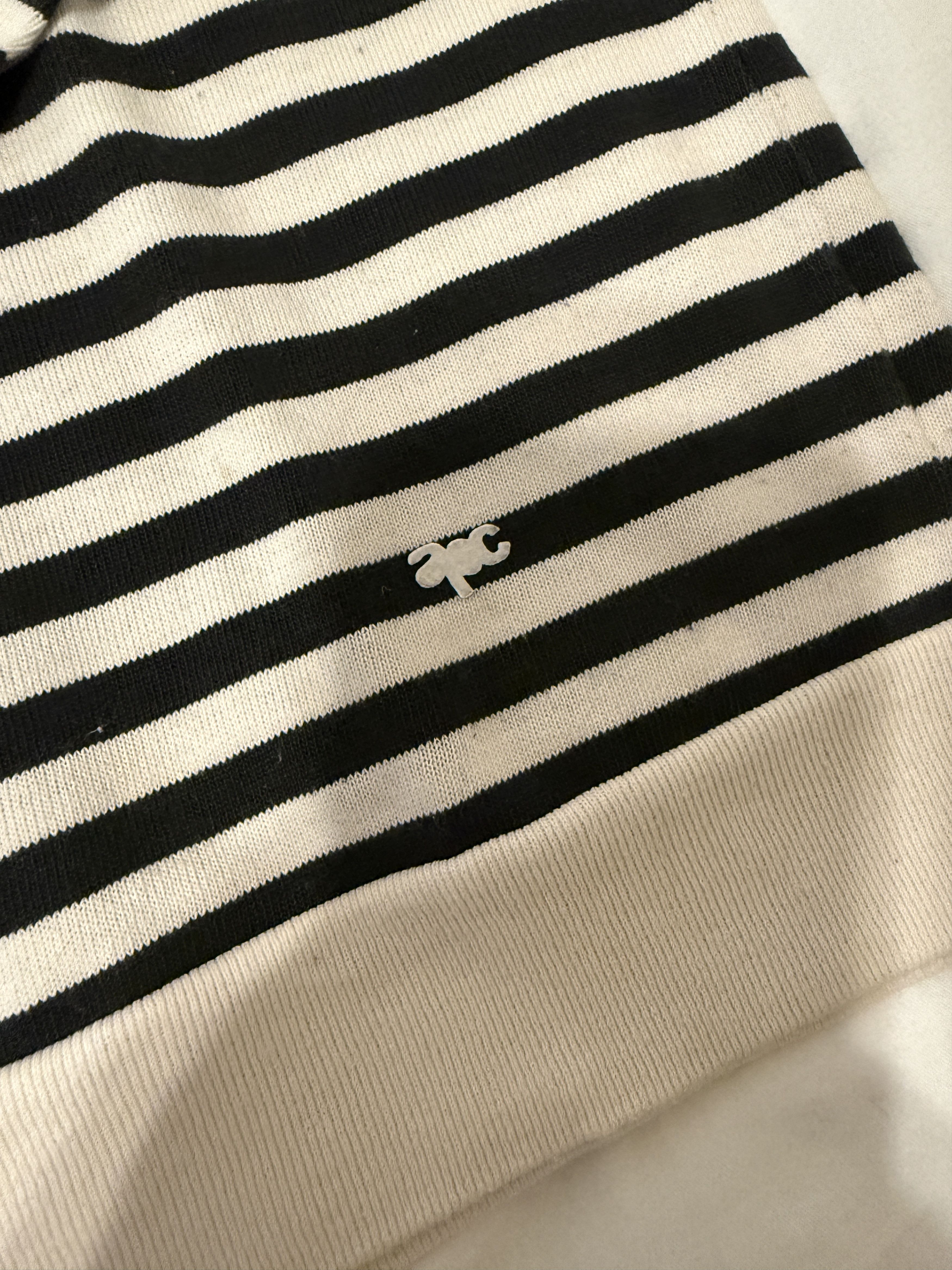 A.P.C. Striped Sweatshirt Size US M / EU 48-50 / 2 - 3 Thumbnail