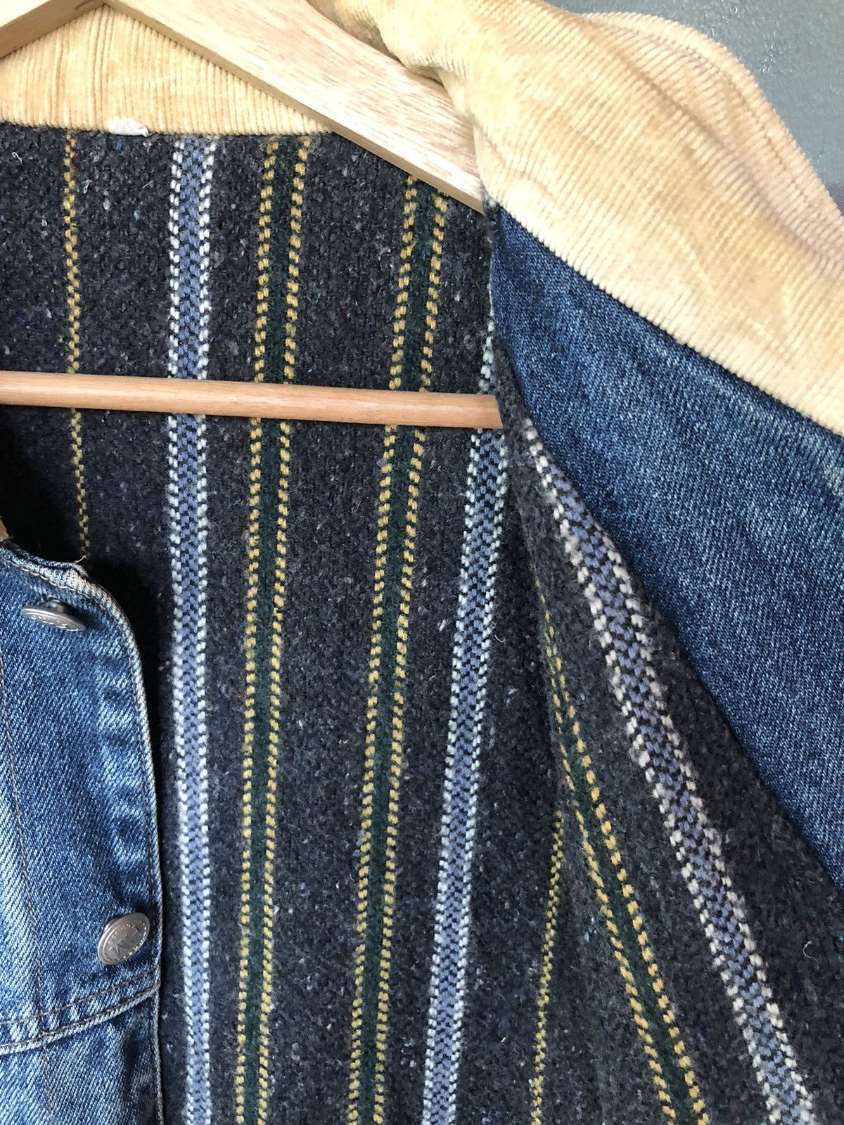 If Six Was Nine Vintage Style HR Denim Jacket Detroit Jacket Rare Size US M / EU 48-50 / 2 - 9 Thumbnail