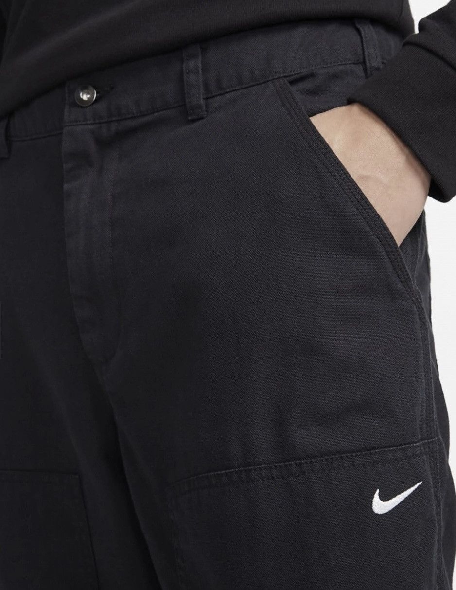 Nike × Vintage Vintage Nike Cargo pants work rare size M logo denim rare Size US 32 / EU 48 - 8 Thumbnail