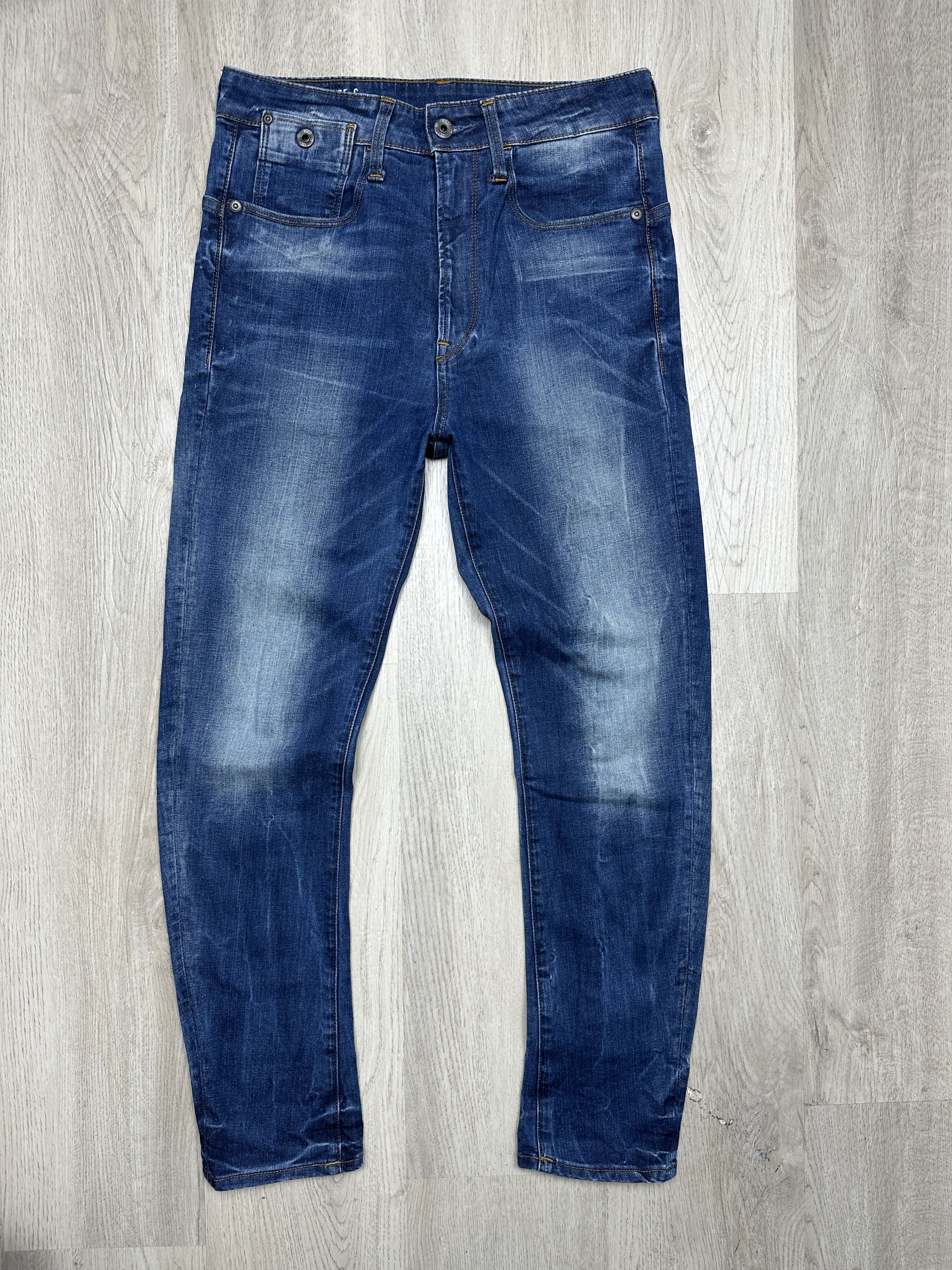 G Star Raw Mens Type C 3D Super Slim Denim Pants Jeans