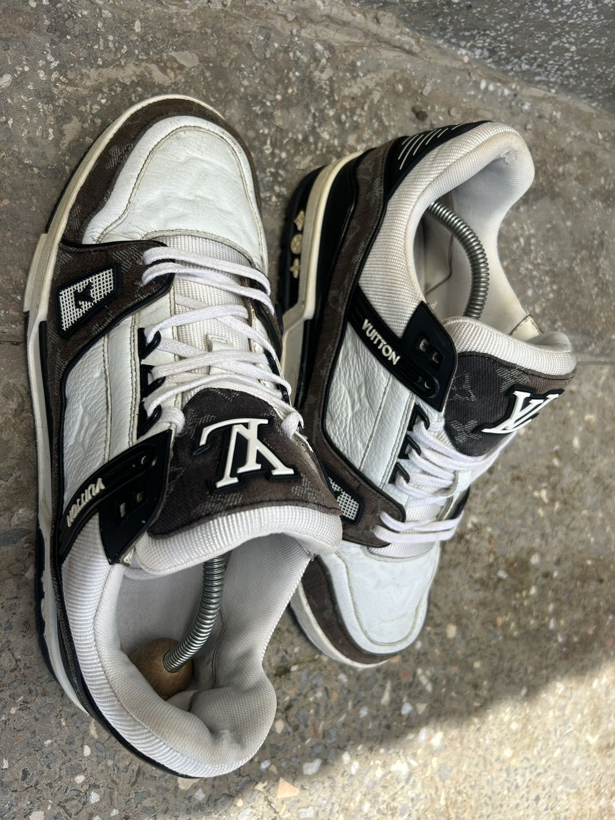 Louis Vuitton Louis Vuitton LV Trainer Sneaker Size US 11 / EU 44 - 4 Thumbnail