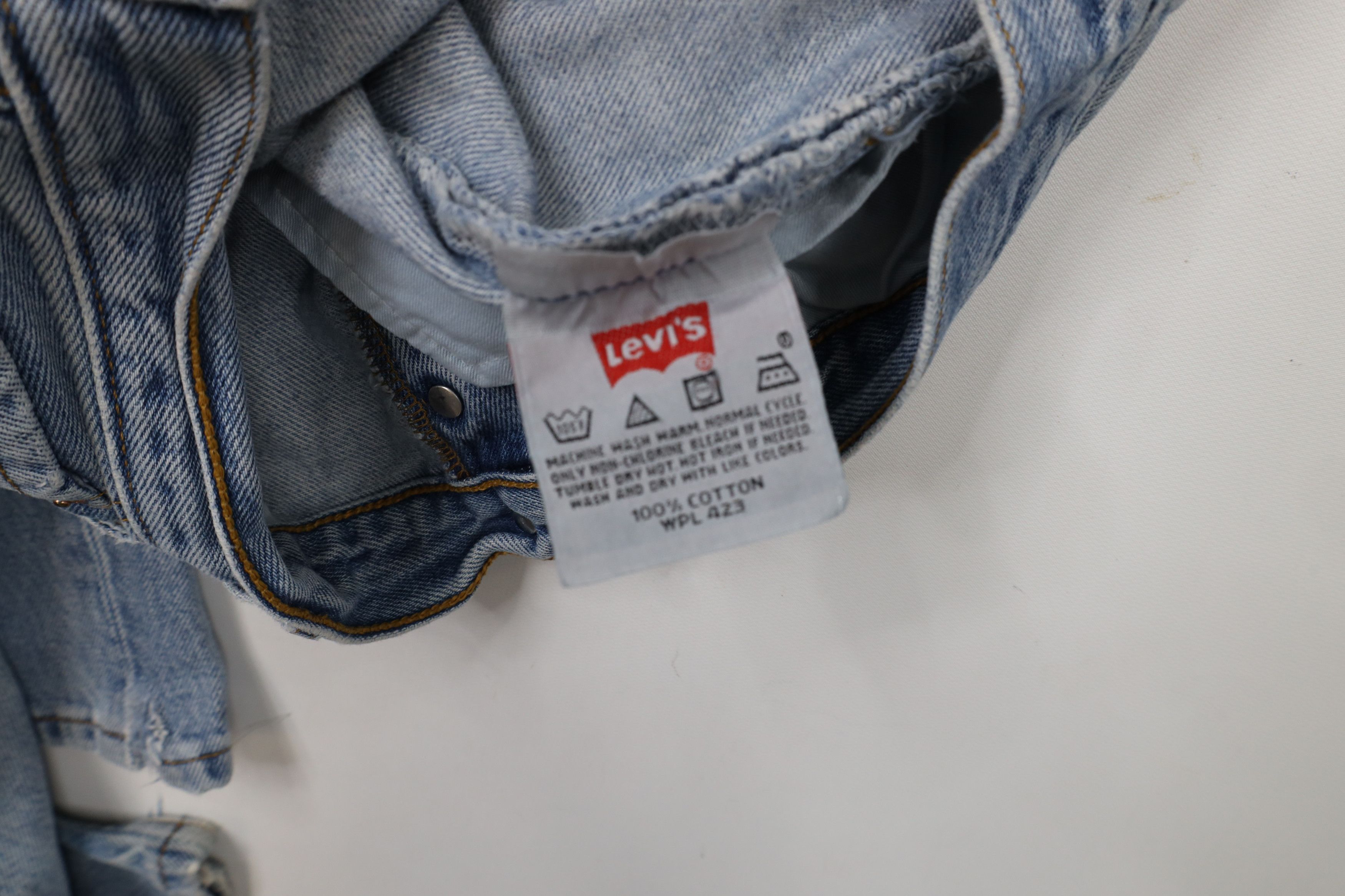 Levi's × Vintage Vintage 90s Levis 501xx Button Fly Original Fit Denim Jeans Size US 33 - 11 Thumbnail