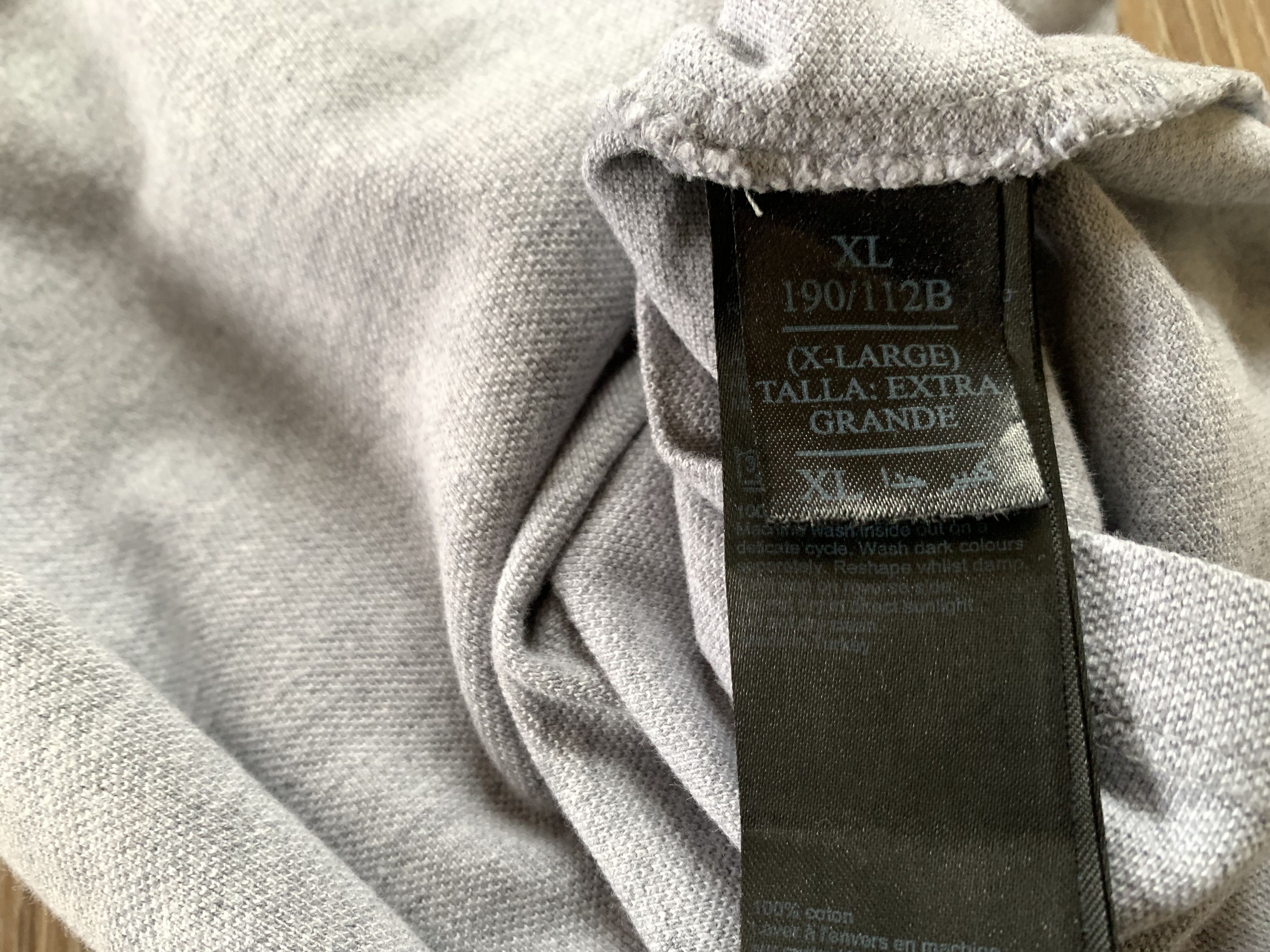 Allsaints × Designer Allsaints Cotton Grey PoloT Shirt Size US XL / EU 56 / 4 - 7 Thumbnail