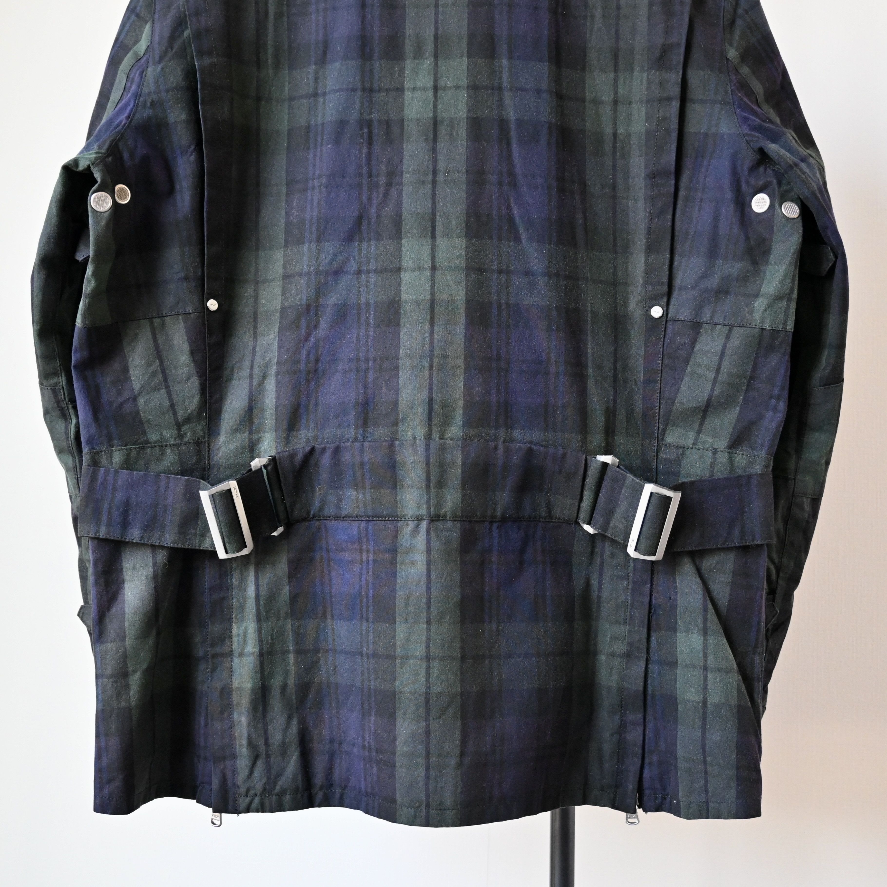 RLX Ralph Lauren VTG 2010s RLX Ralph Lauren waxed cotton belted biker jacket Size US L / EU 52-54 / 3 - 5 Thumbnail