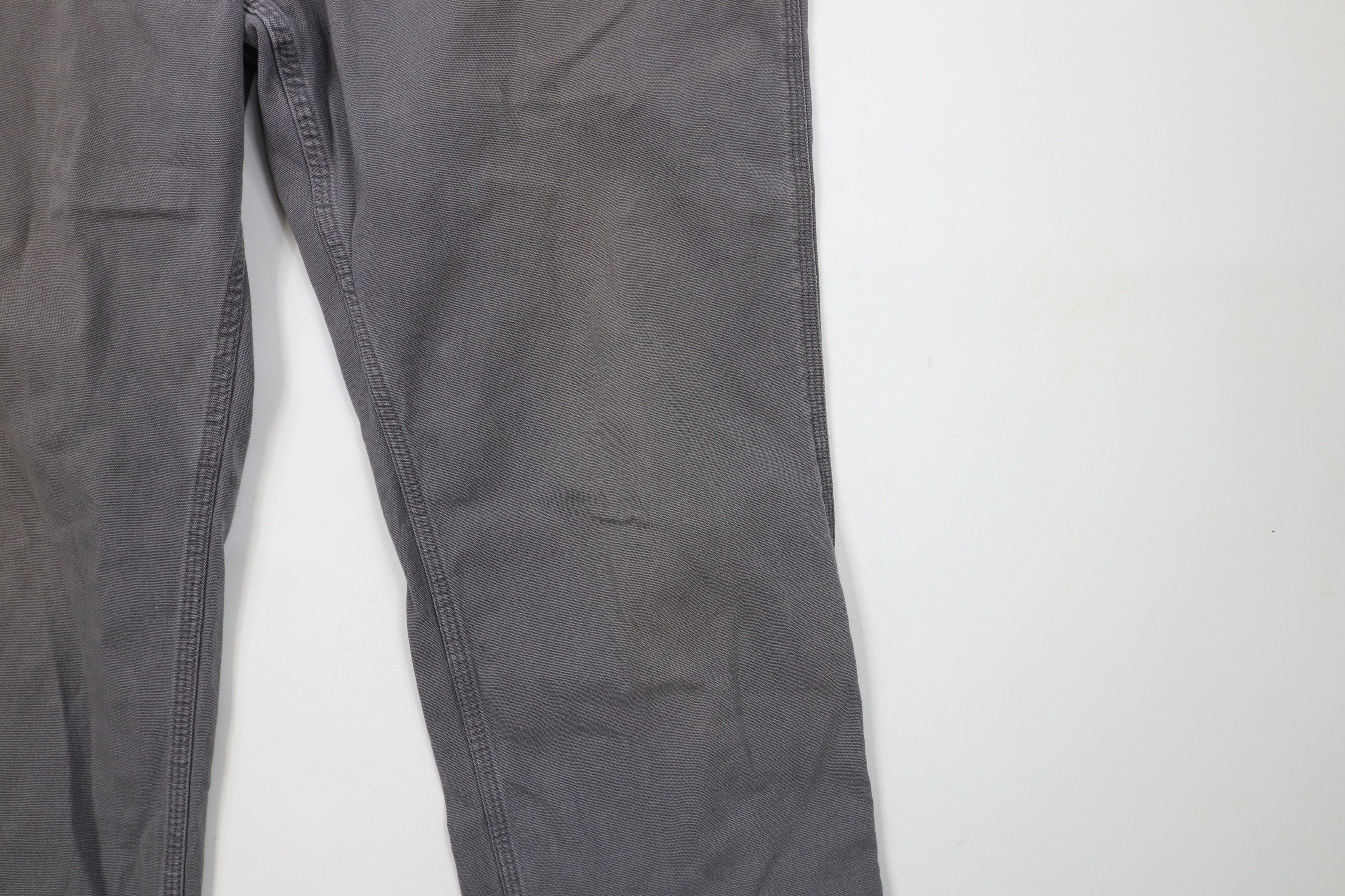 Carhartt × Vintage Vintage Y2K Carhartt Fit Wide Leg Dungaree Pants Gray Size US 38 / EU 54 - 5 Thumbnail