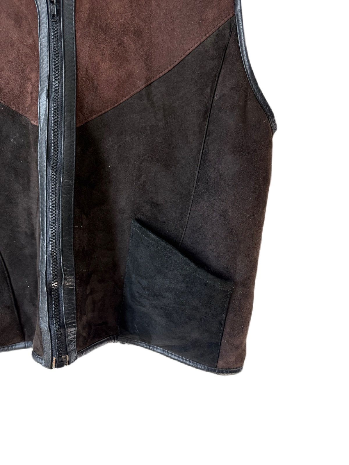 Japanese Brand VINTAGE B3 STYLE JACKET VEST SHERLING ITALIAN STYLE Size US M / EU 48-50 / 2 - 4 Thumbnail