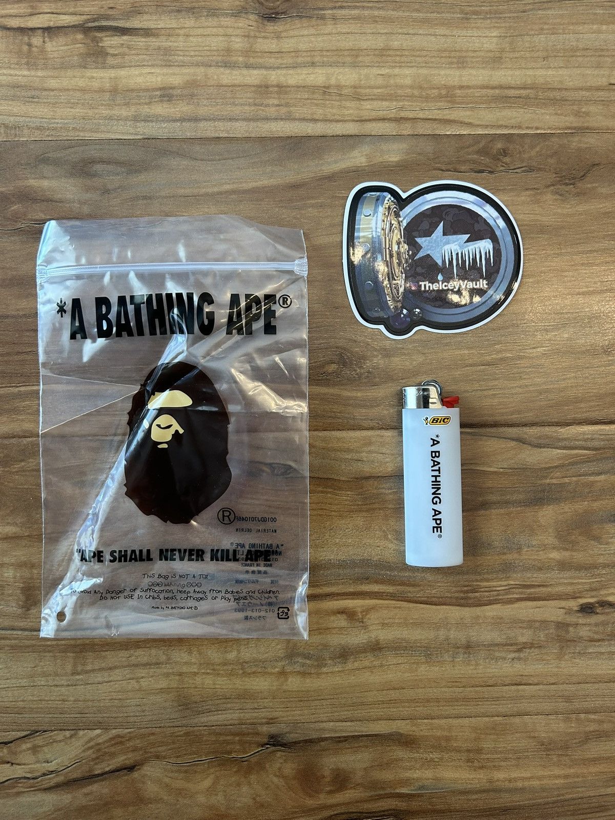 Bape NEW Bape White Bic Lighter Size ONE SIZE - 1 Thumbnail