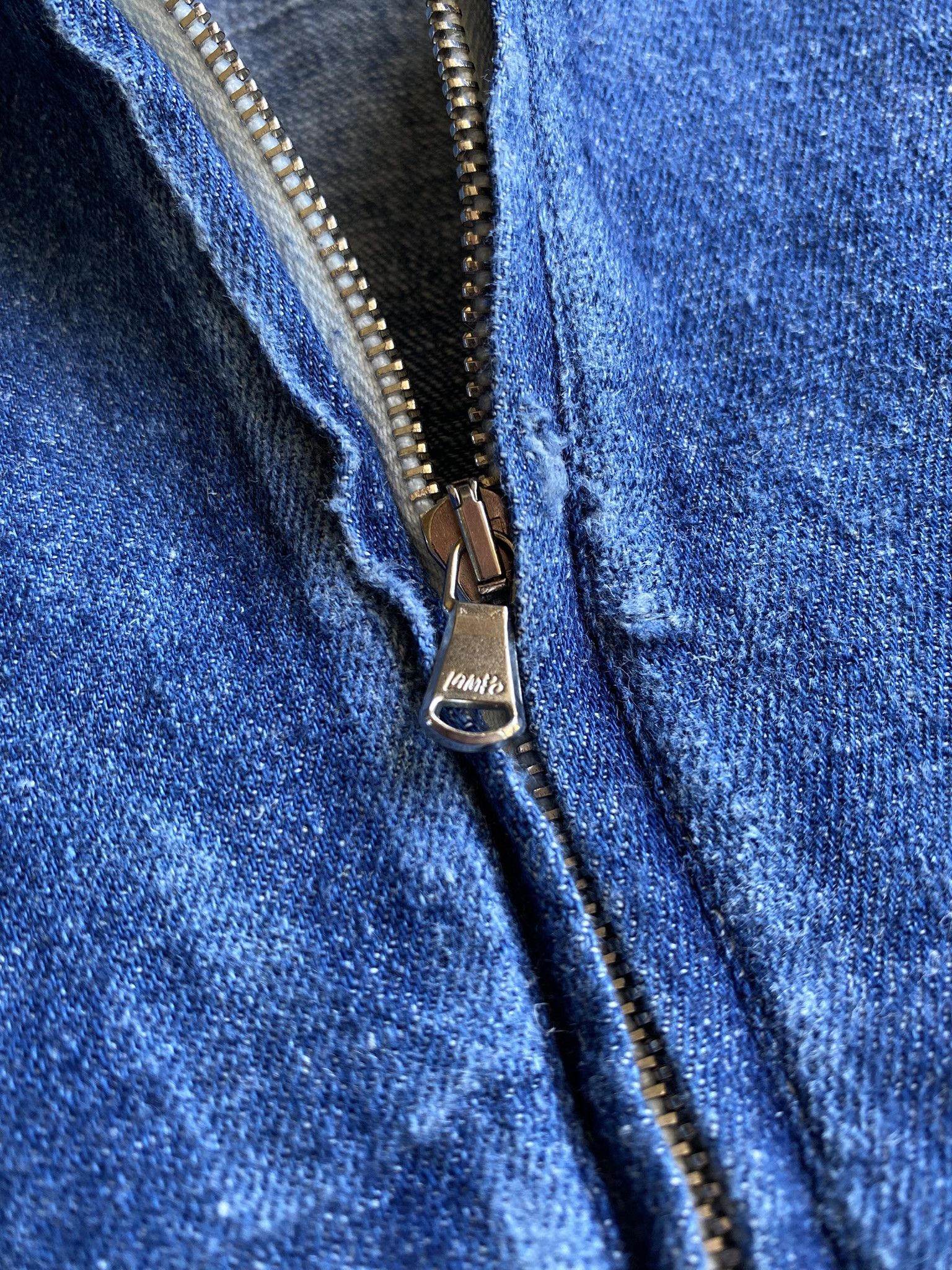 Our Legacy Distressed Half Zip - Japanese Hemp/Cotton Size US S / EU 44-46 / 1 - 14 Thumbnail