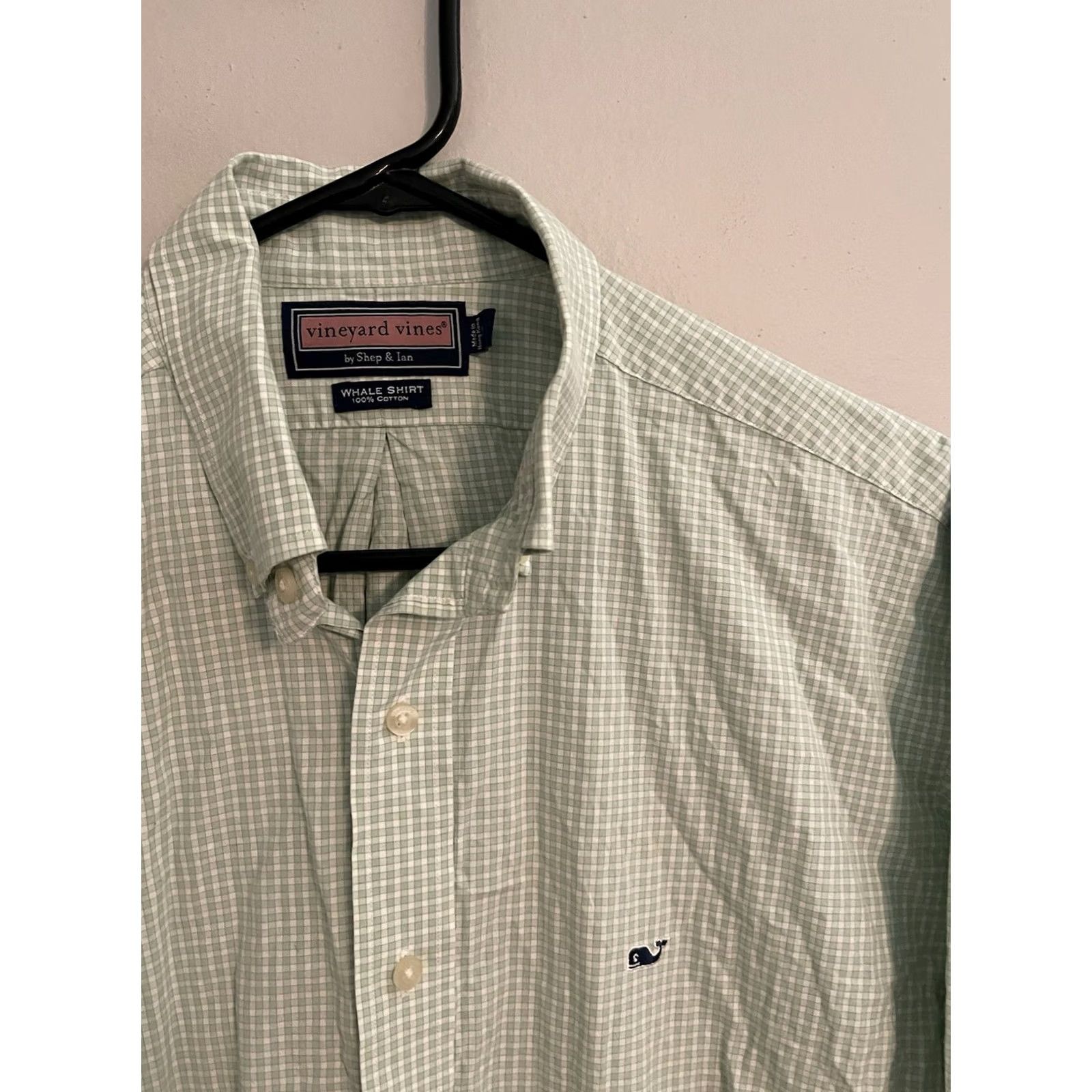 Vineyard Vines Vineyard Vines Green Check L/S Button Up Whale Shirt Men's Large Size US L / EU 52-54 / 3 - 2 Thumbnail
