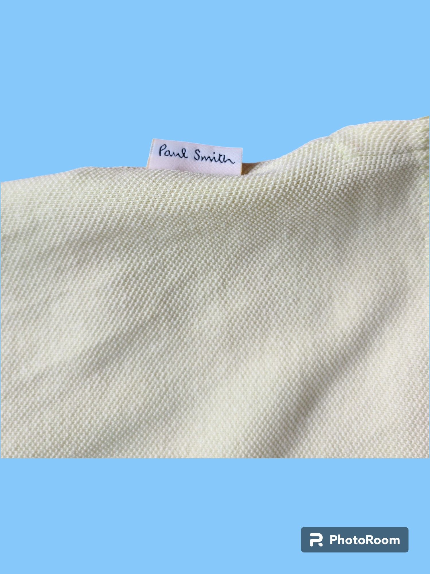 Paul Smith Paul Smith Zebra Men's Polo Shirt - Light Yellow Size US S / EU 44-46 / 1 - 5 Thumbnail