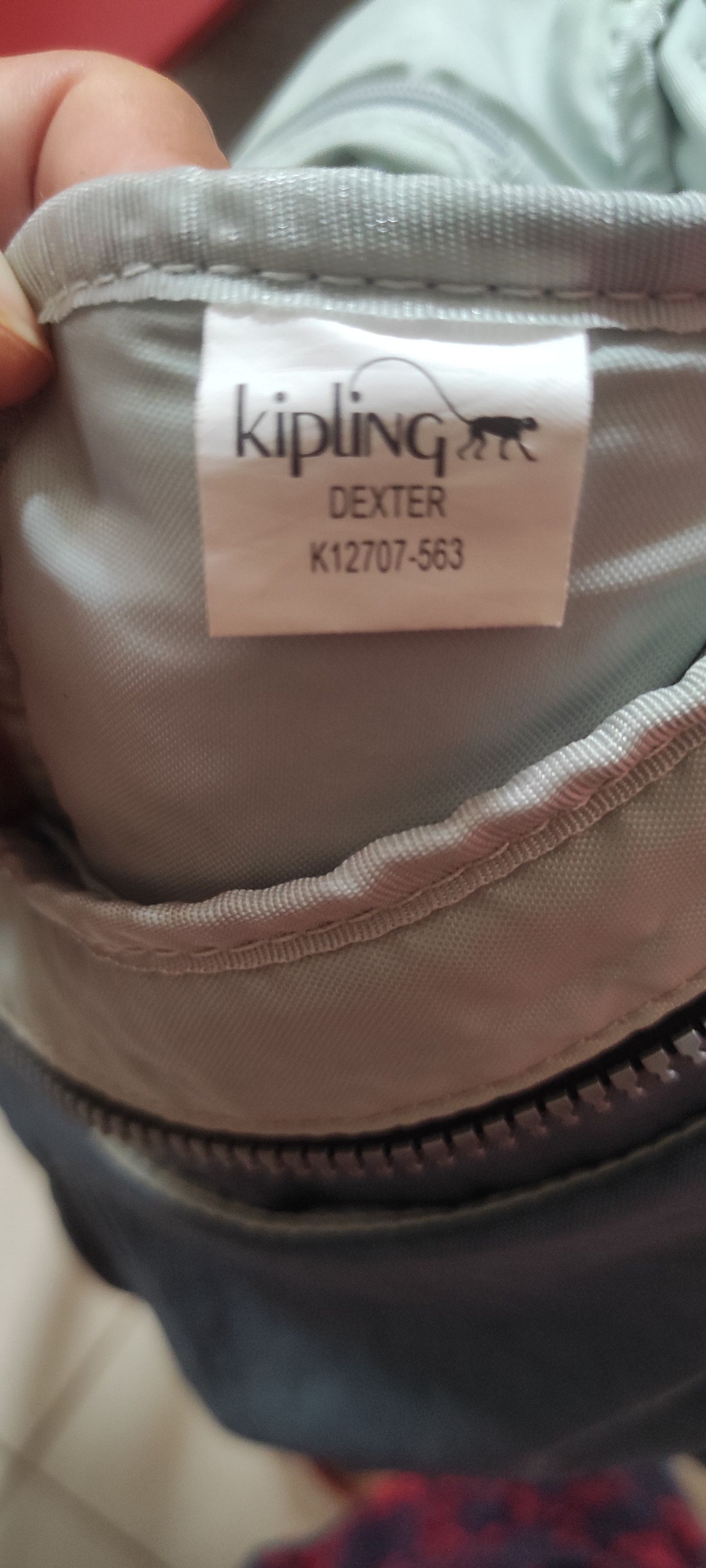 Japanese Brand Kipling Messenger Blue Nylon Crossbody Expandable Bag Size ONE SIZE - 7 Thumbnail