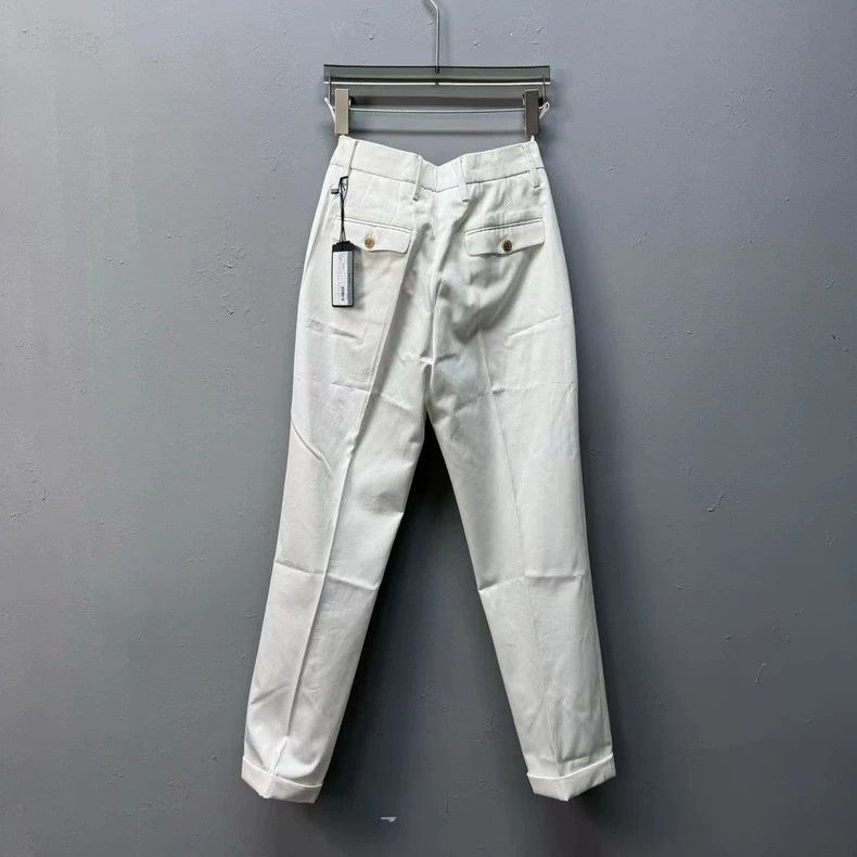 Prada Prada Solid color zipper straight casual pants 2503-Nextarr Size US 38 / EU 54 - 2 Thumbnail