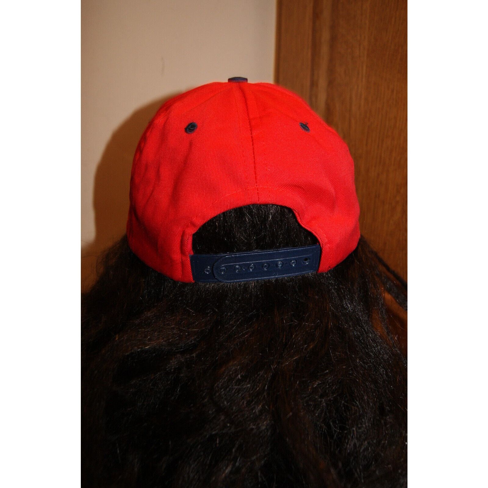 MLB VTG St Louis Cardinals Red Blue Snapback Hat Cap 2 Logo Size ONE SIZE - 4 Thumbnail