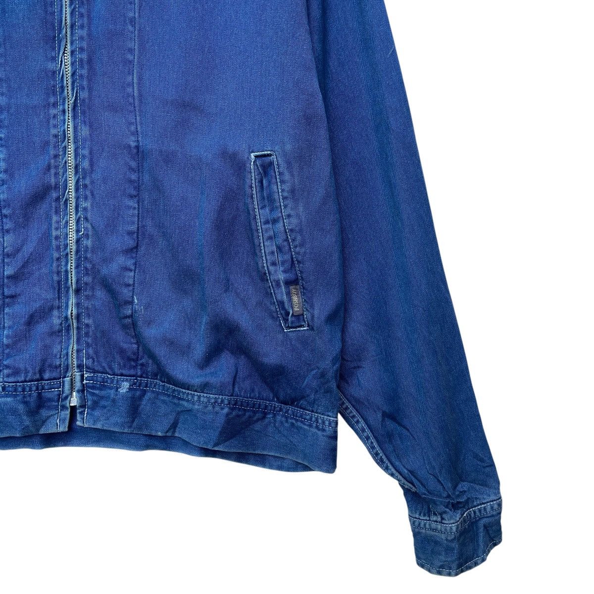 45rpm 💥Vintage POSH Boy Indigo Bomber Jacket Size US M / EU 48-50 / 2 - 6 Thumbnail
