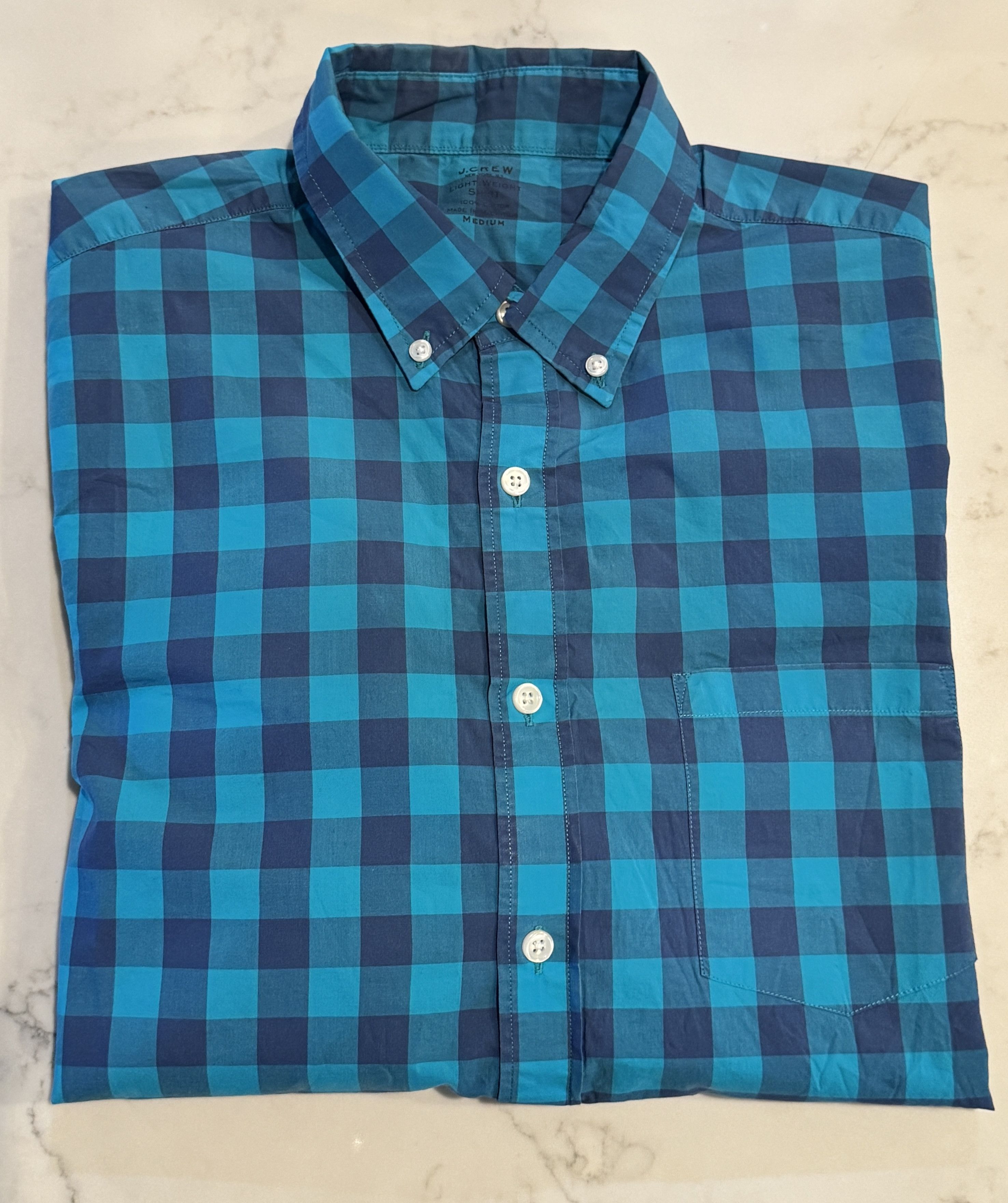 J.Crew J. Crew Light Weight Button Down Shirt Size US M / EU 48-50 / 2 - 1 Preview