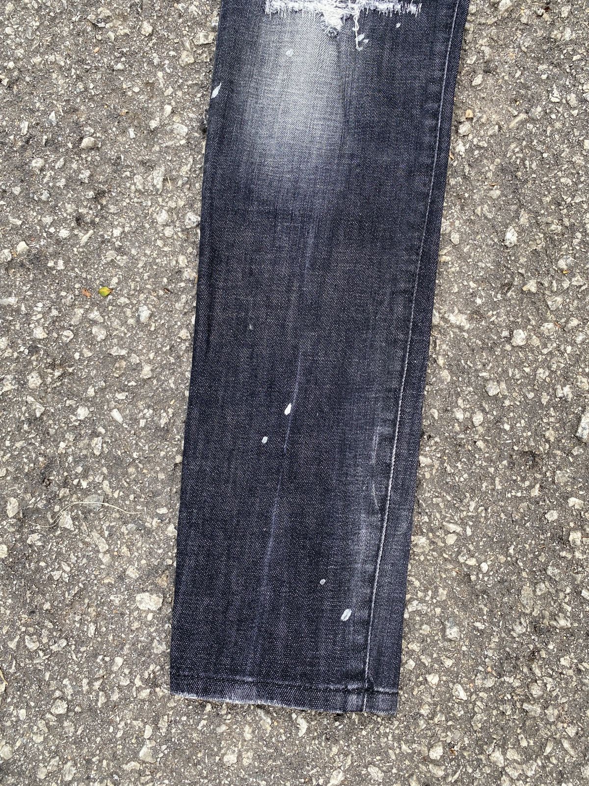 Dsquared2 Dsquared2 Splatter Distressed Design Skinny Jeans Size US 30 / EU 46 - 4 Thumbnail