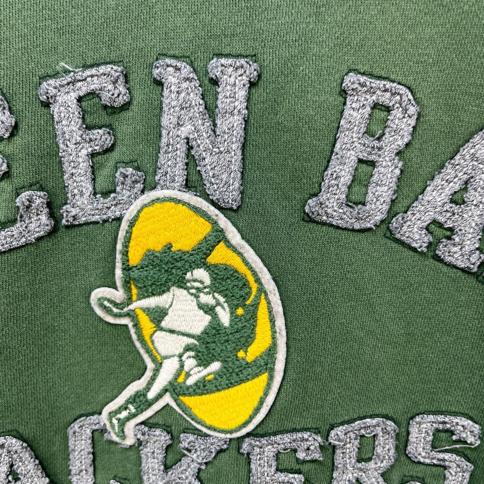 Reebok × Vintage Vintage Green Bay Packers Sun Faded NFL Hoodie Large Reebok Size US L / EU 52-54 / 3 - 7 Thumbnail