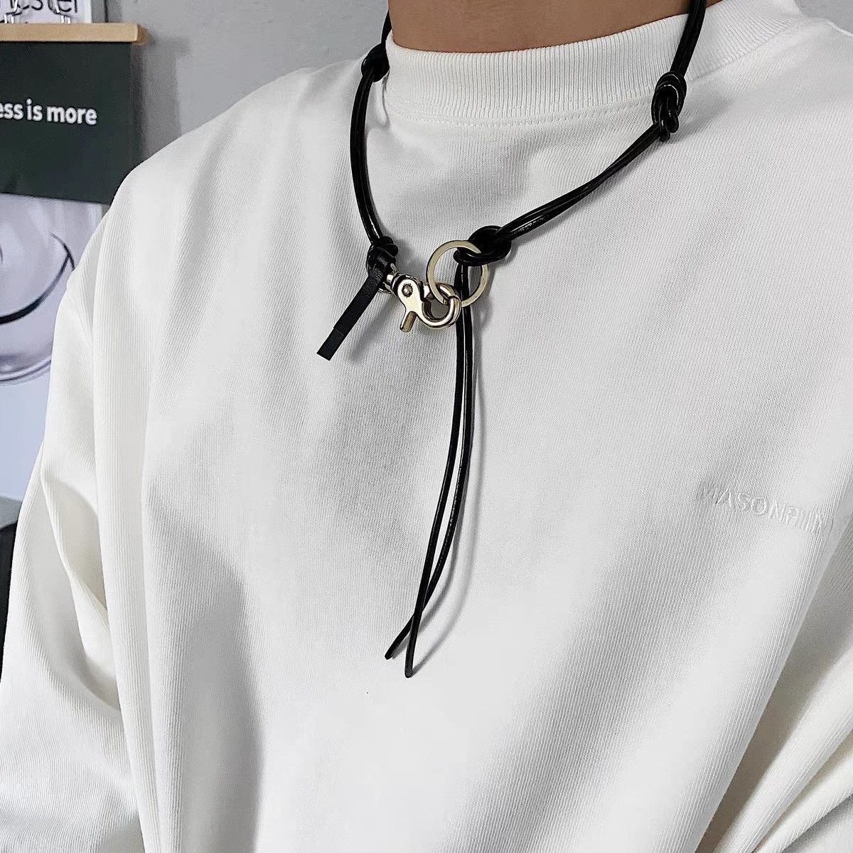 Japanese Brand × Vintage Retro punk necklace Size ONE SIZE - 3 Thumbnail