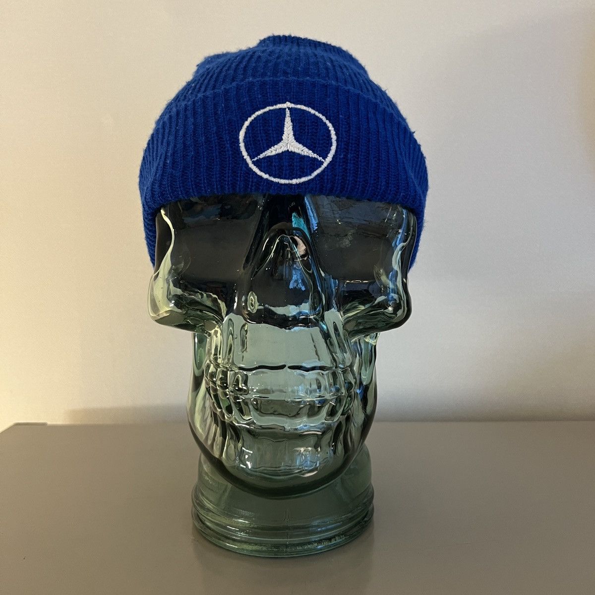 Other Vintage 90s Mercedes Benz Logo Beanie Size ONE SIZE - 5 Thumbnail