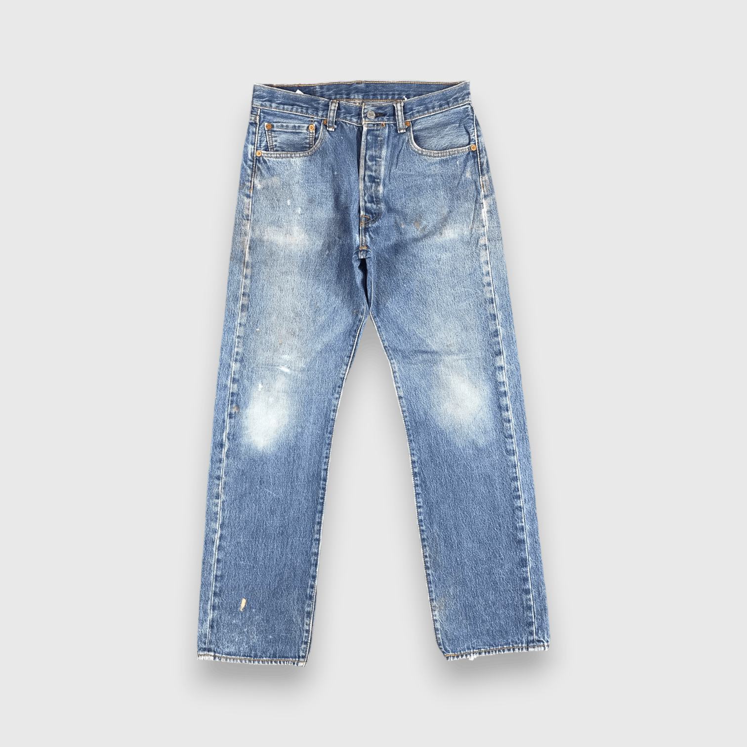 Levi's Vintage Blue Wash Levis 501 Jeans-J1544 Size US 31 - 1 Thumbnail