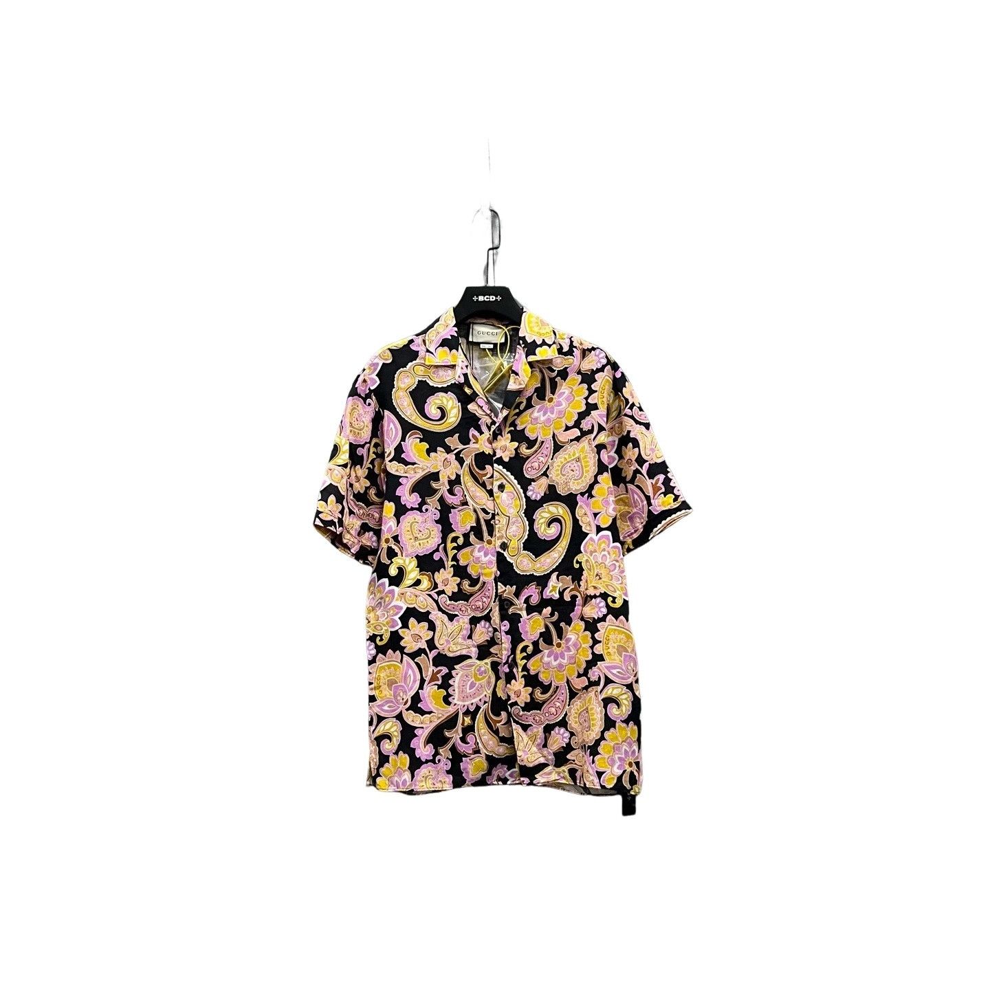 Gucci Gucci Paisley Floral Short Sleeve Shirt Size S Size US S / EU 44-46 / 1 - 1 Thumbnail