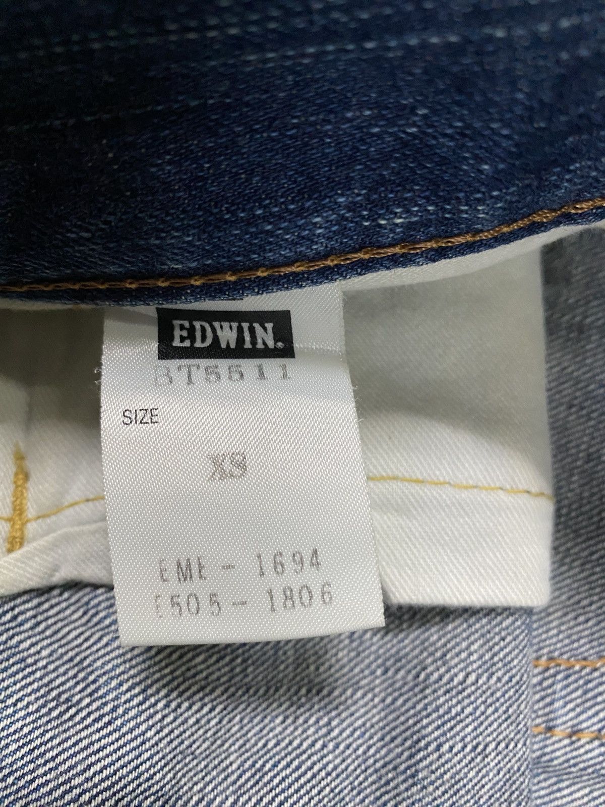 Edwin × Japanese Brand × Jean Flare Jeans Japan Edwin 503 BT5511 Flared @211 Size US 29 - 10 Thumbnail