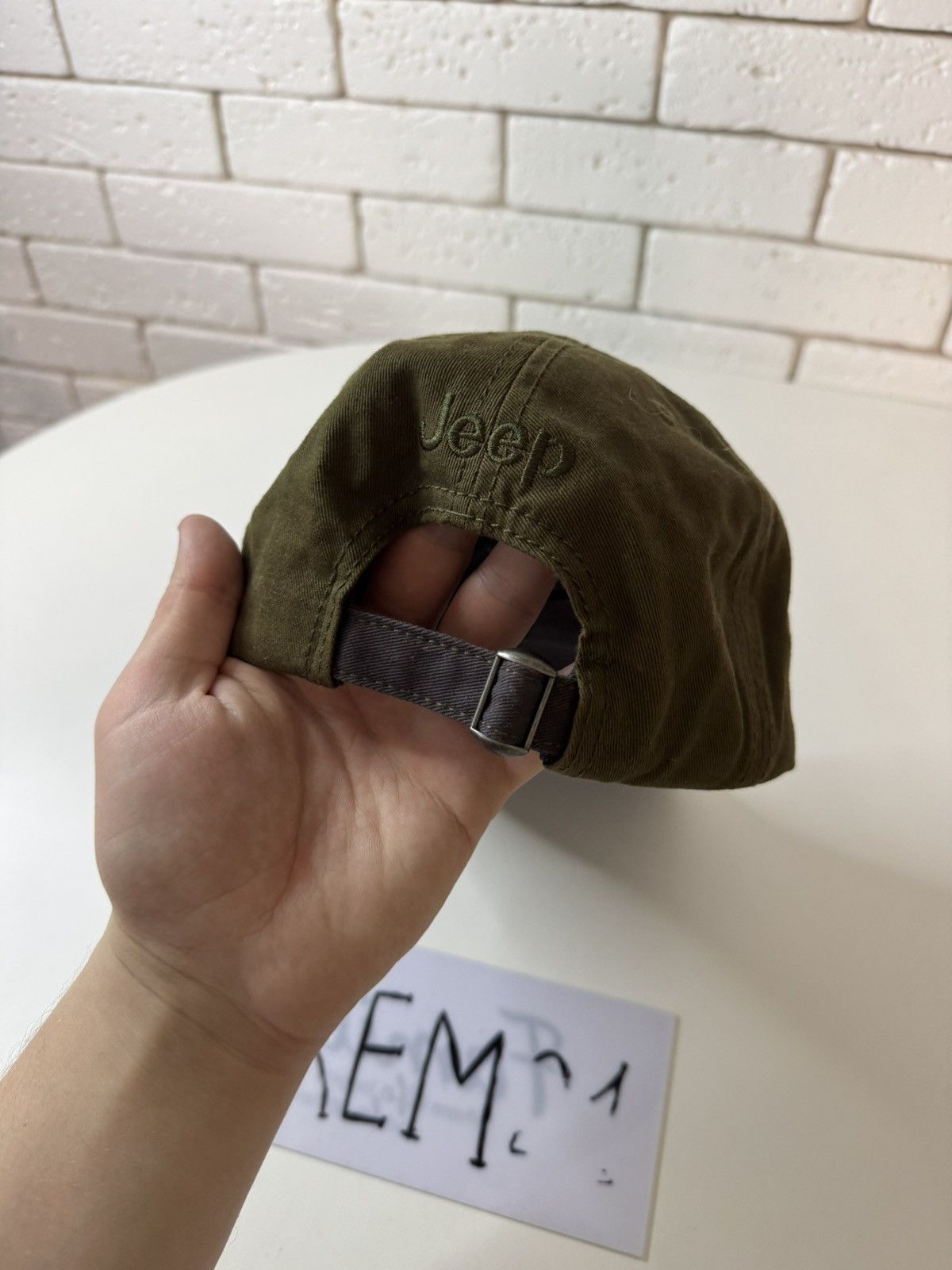 Vintage Jeep cap hat Size ONE SIZE - 3 Thumbnail